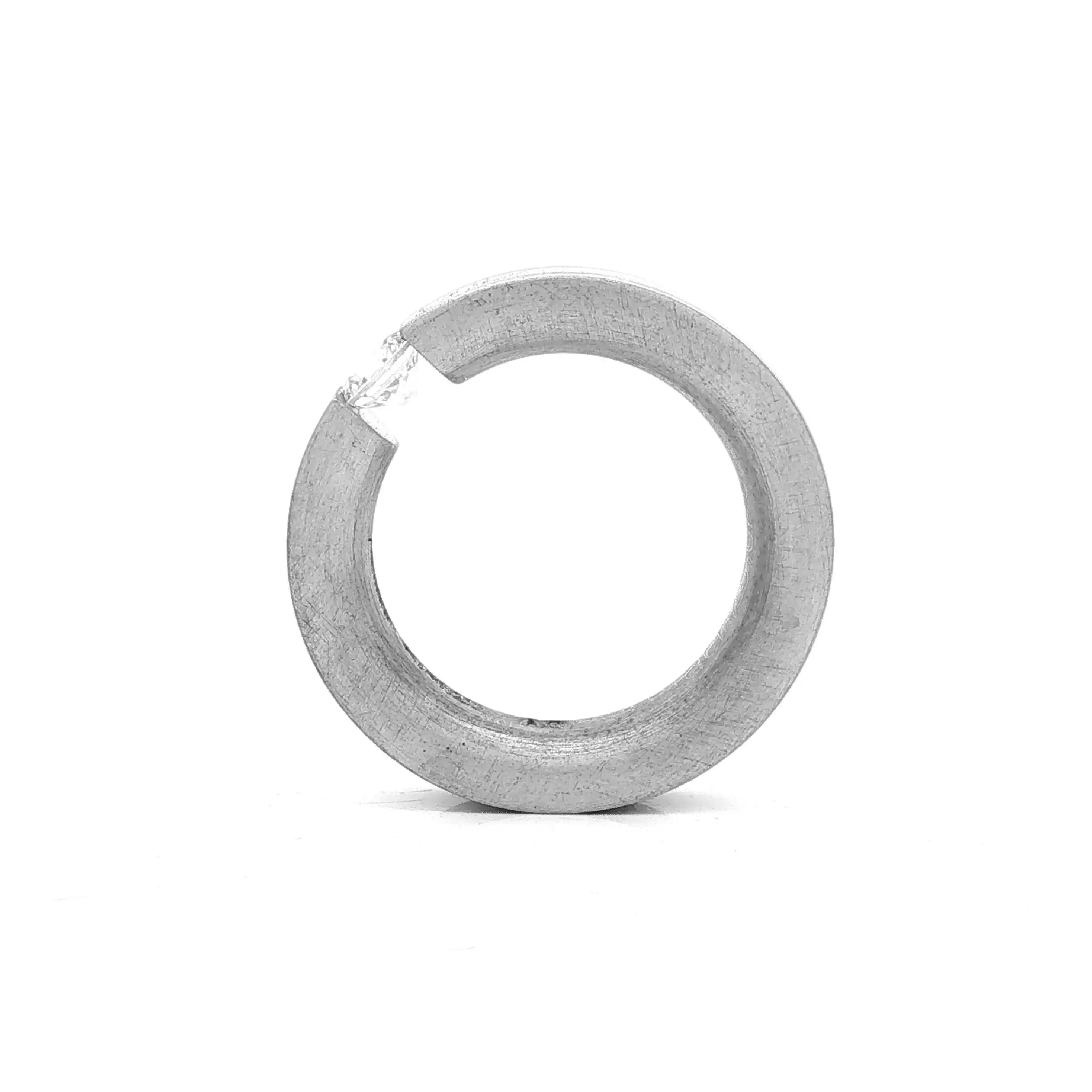 Spannring Silber Niessing "Musterring" Flach mit Zirkonia