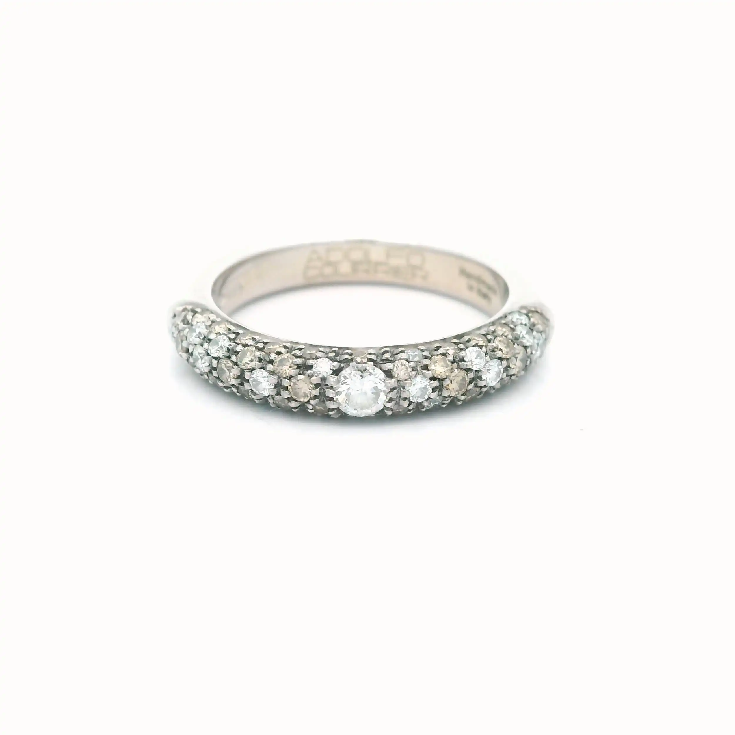 Ring Weißgold mit Brillanten, Adolfo Courrier Ring Weißgold mit Brillanten, Adolfo Courrier