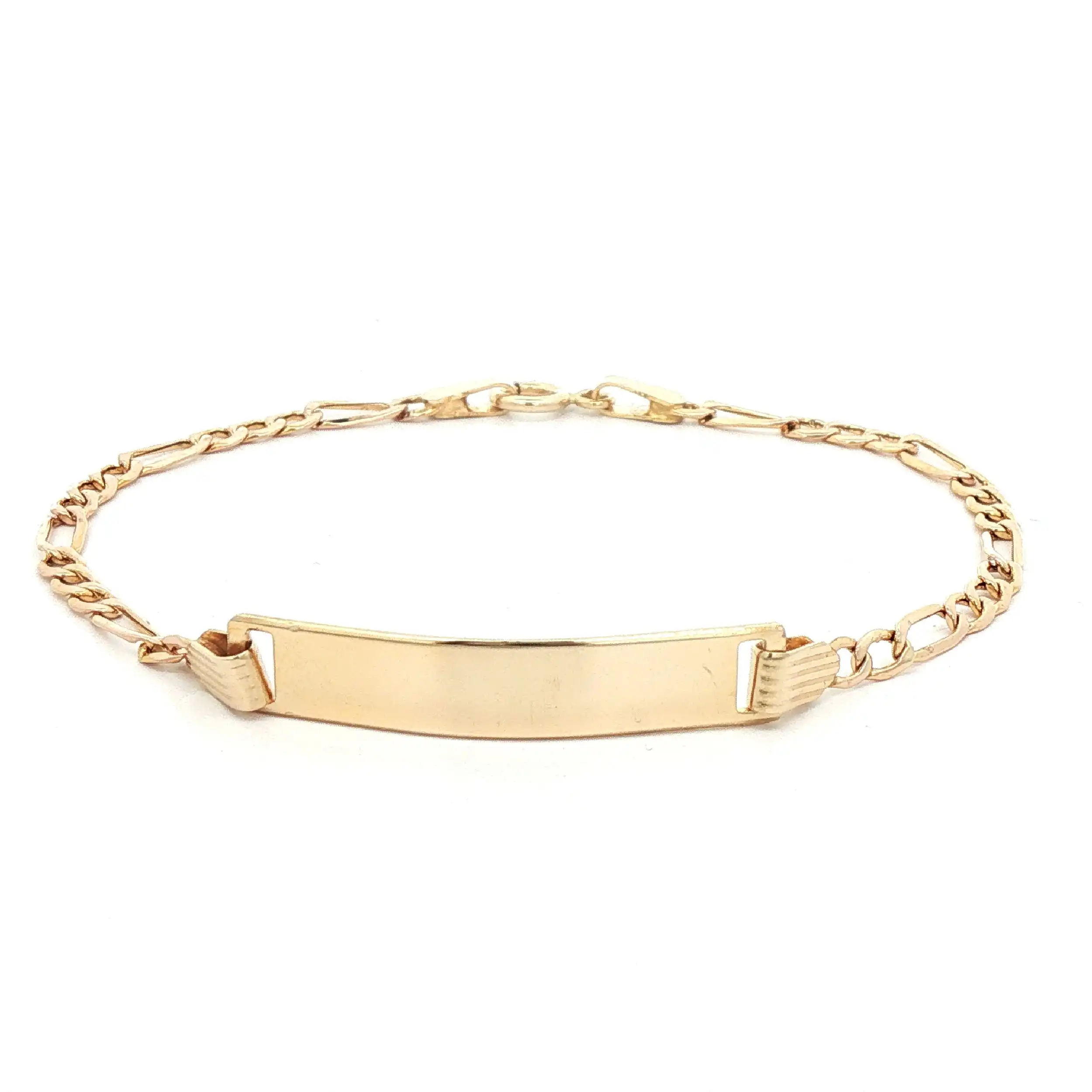 Kinderidentarmband Gelbgold