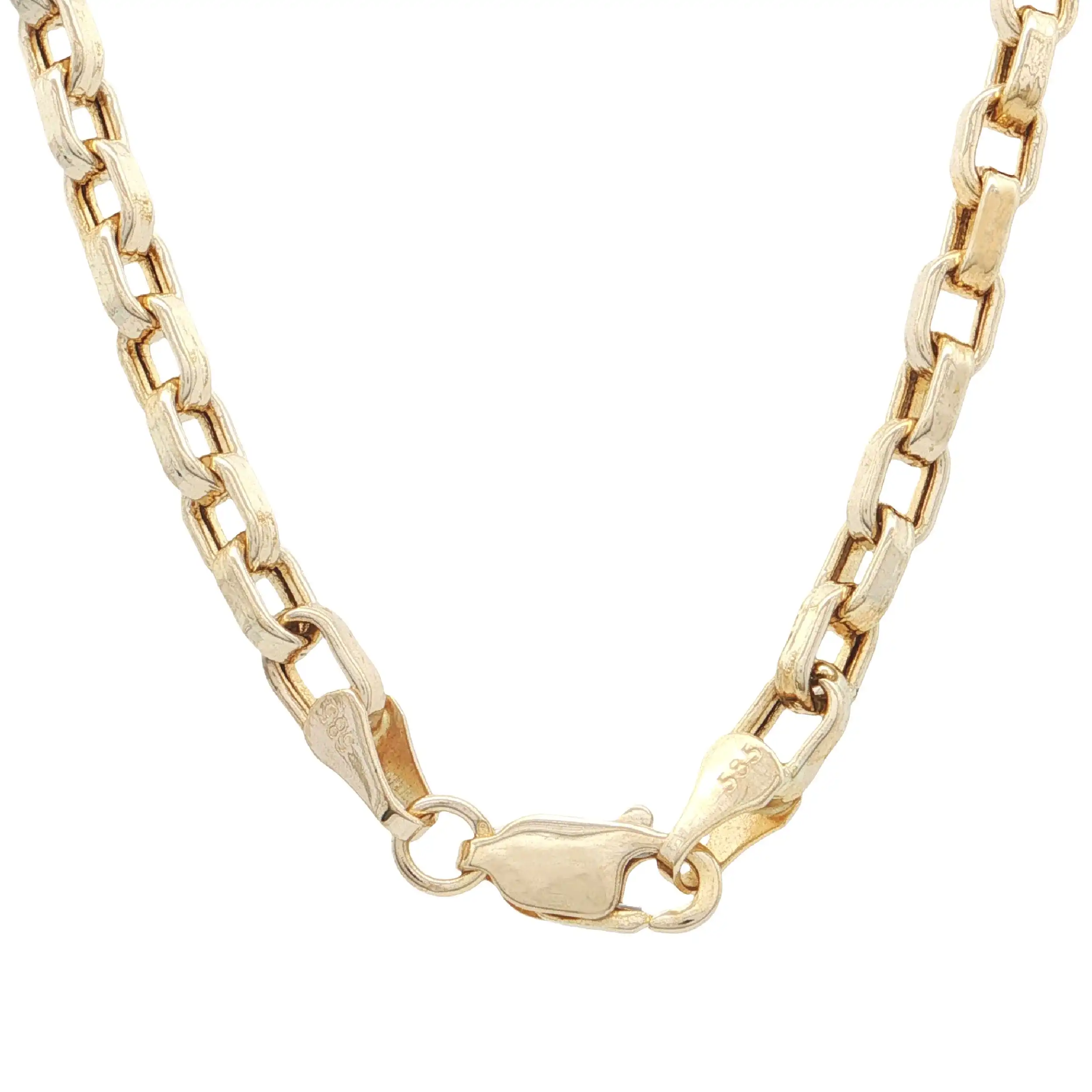 Ankerkette Gelbgold