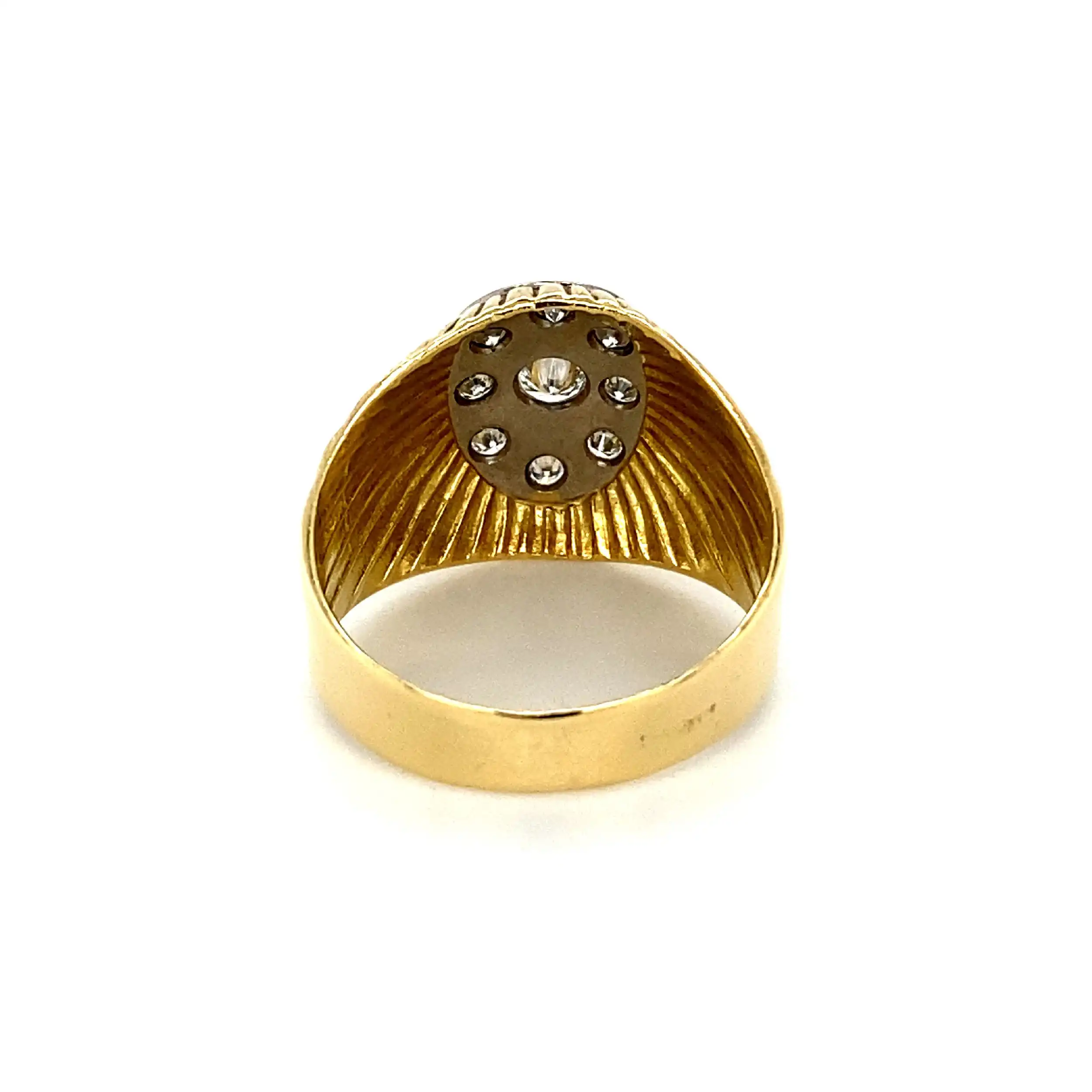 Ring Bicolor mit Brillanten Ring Bicolor mit Brillanten