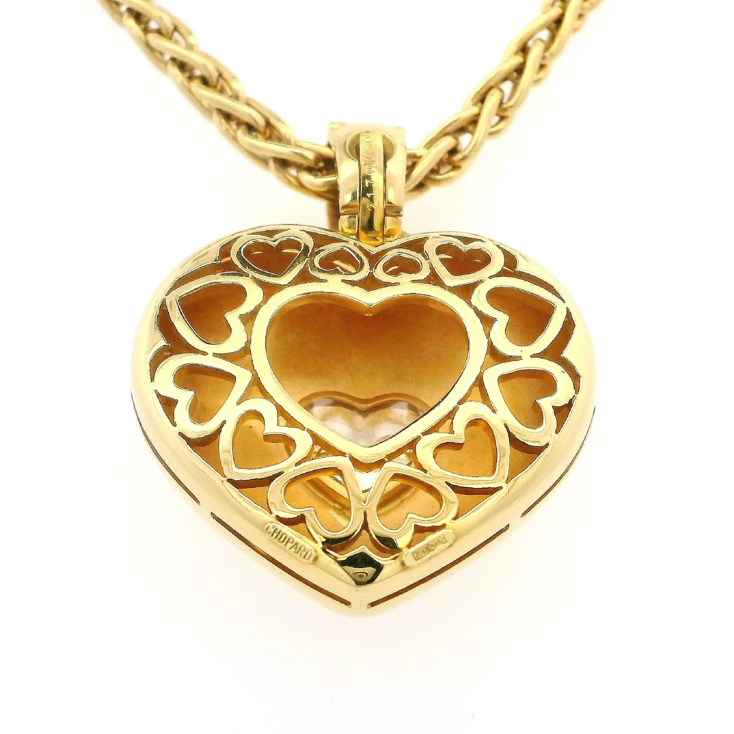 Collier Chopard Happy Diamonds mit Box und Papieren Collier Chopard Happy Diamonds mit Box und Papieren
