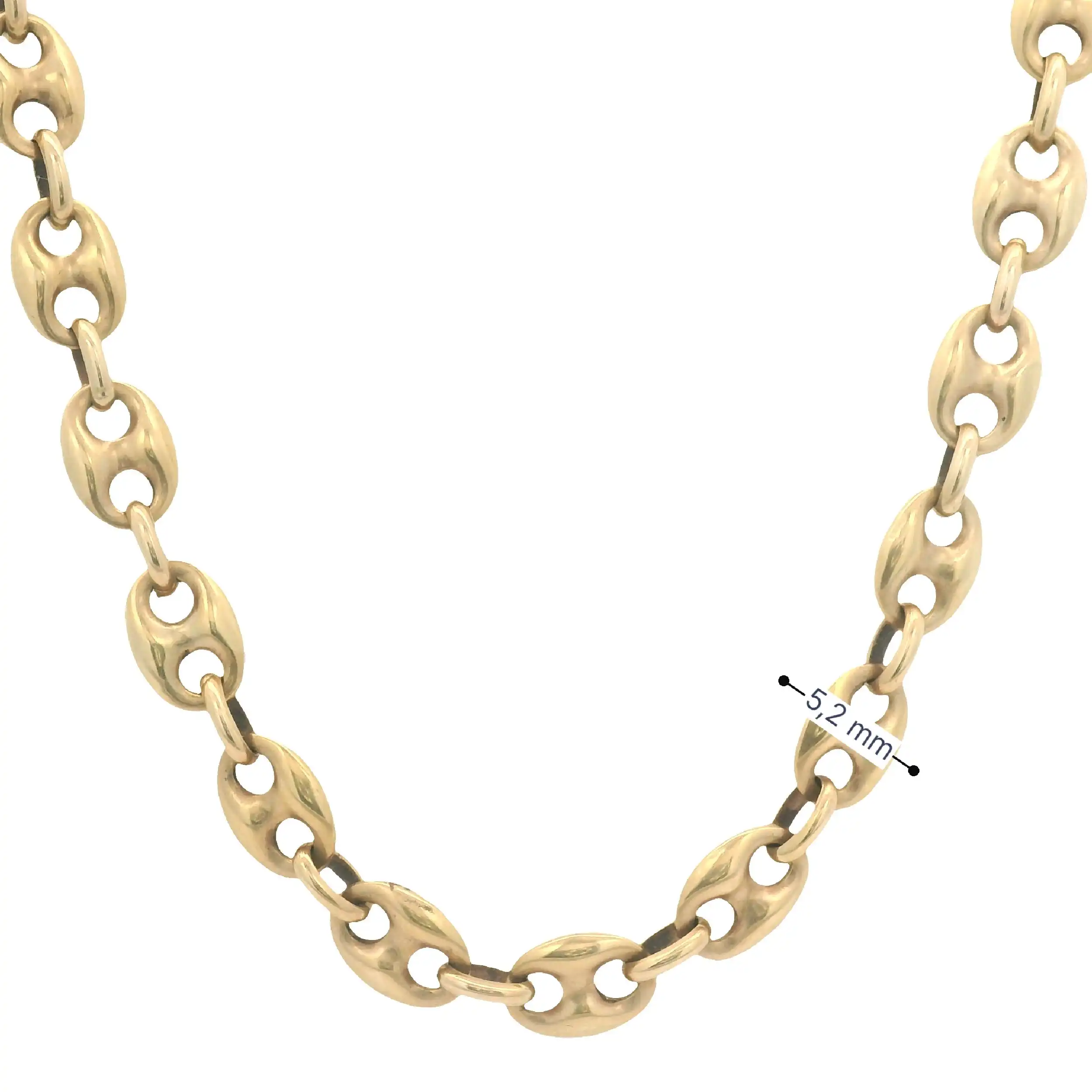 Bohnenkette Gelbgold