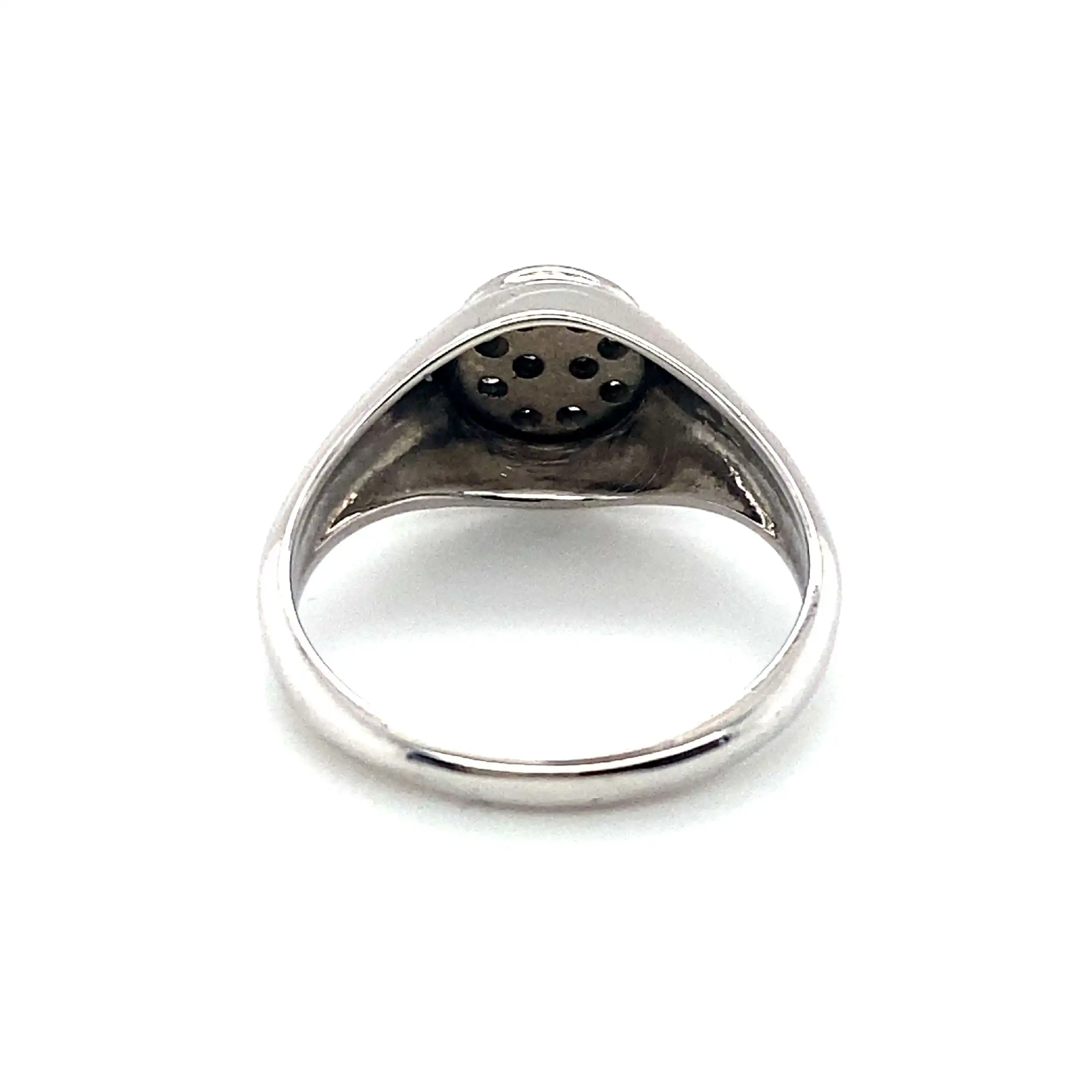 Ring Weißgold mit Diamanten Ring Weißgold mit Diamanten