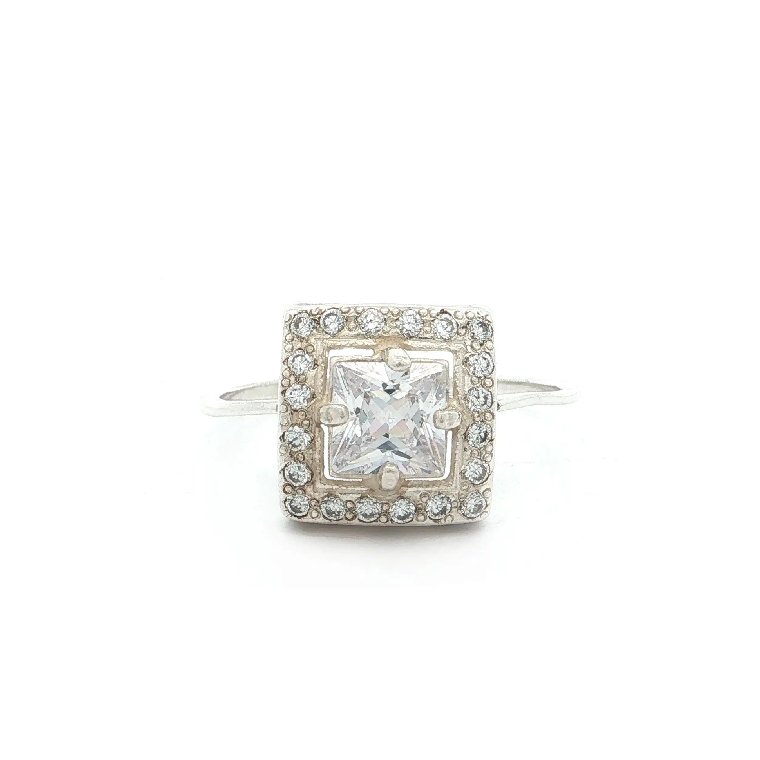 Ring Silber mit Zirkonia