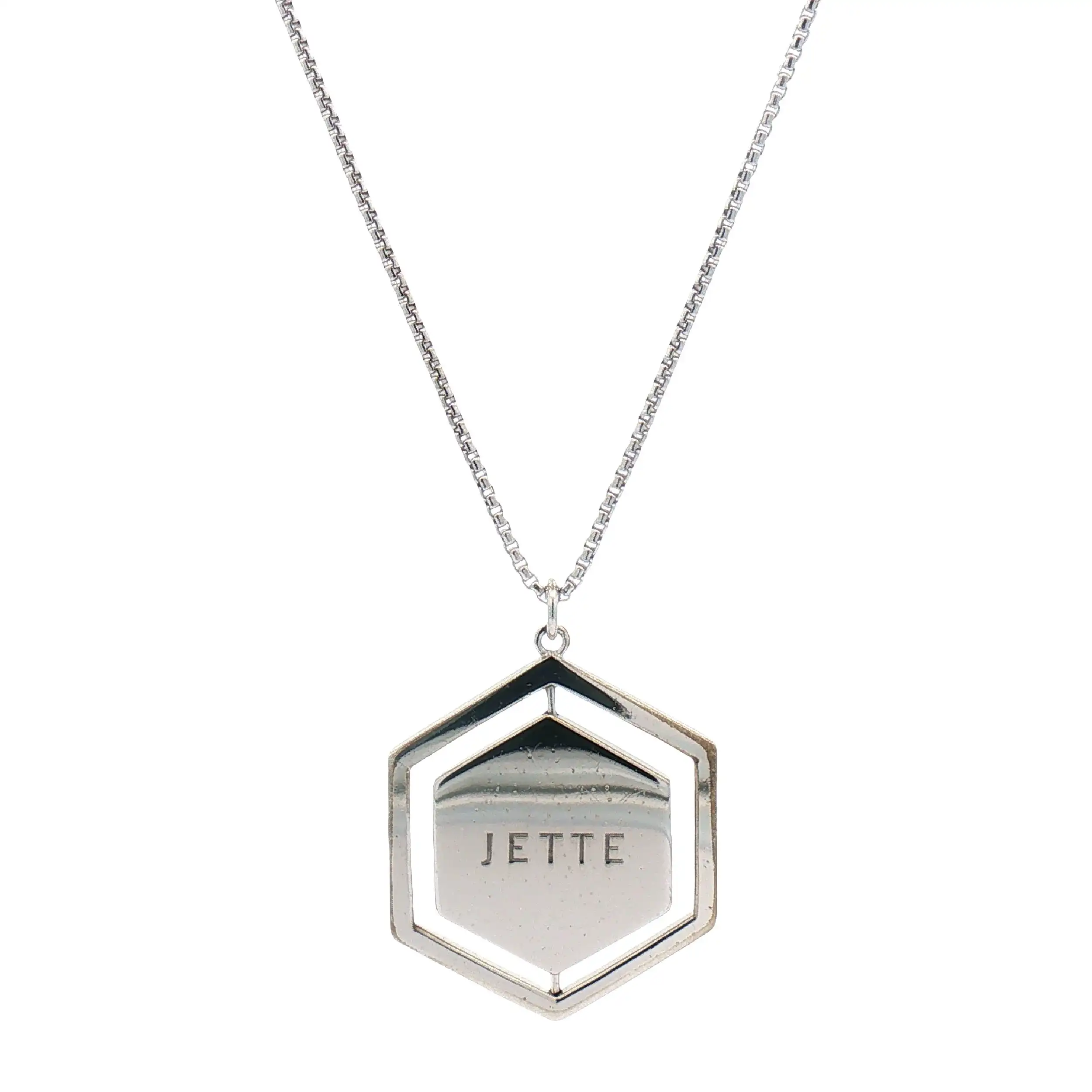 Kette Edelstahl mit Zirkoniaanhänger Jette Kette Edelstahl mit Zirkoniaanhänger Jette