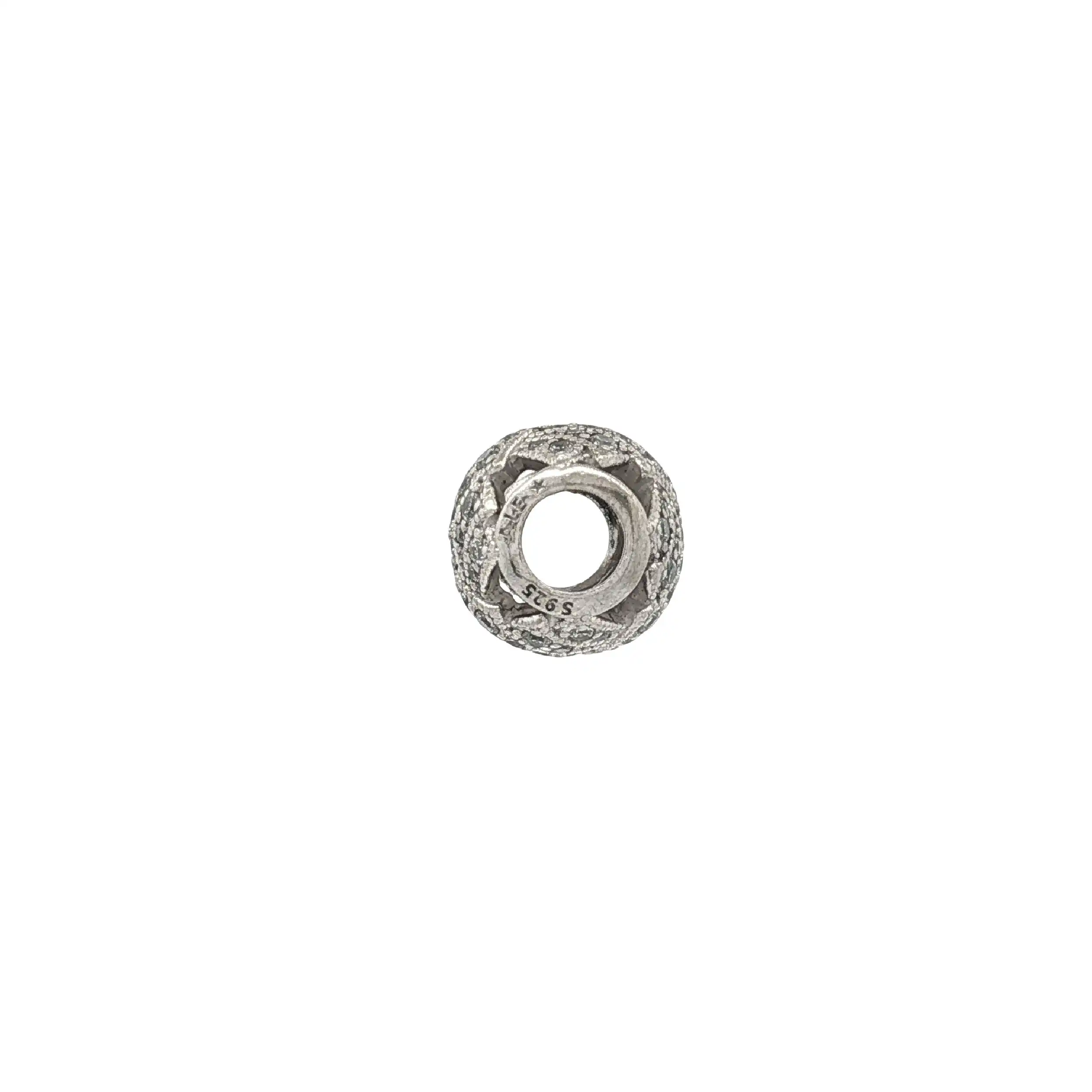 Charm Silber Pandora mit Zirkonia Charm Silber Pandora mit Zirkonia