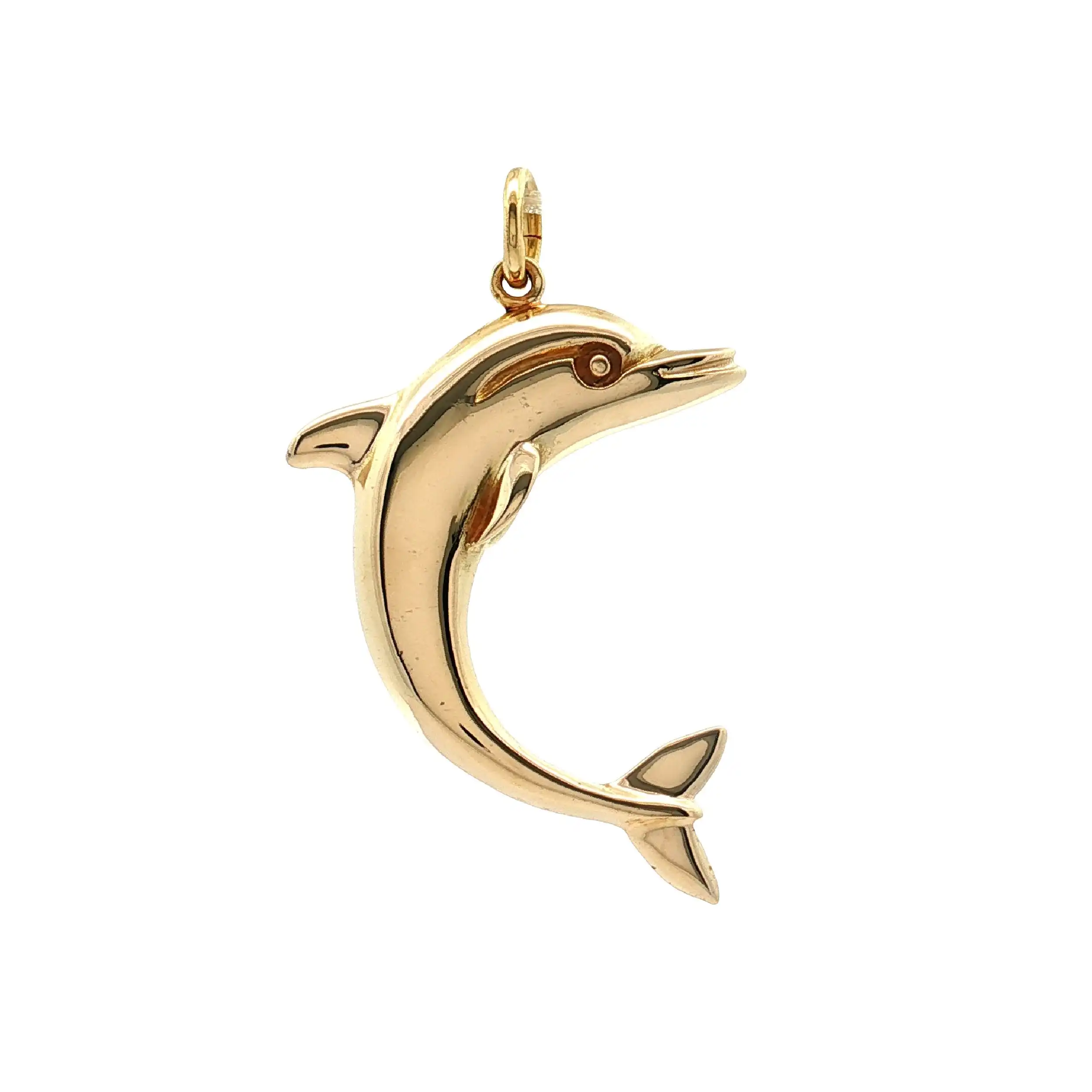 Anhänger Gelbgold Delfin
