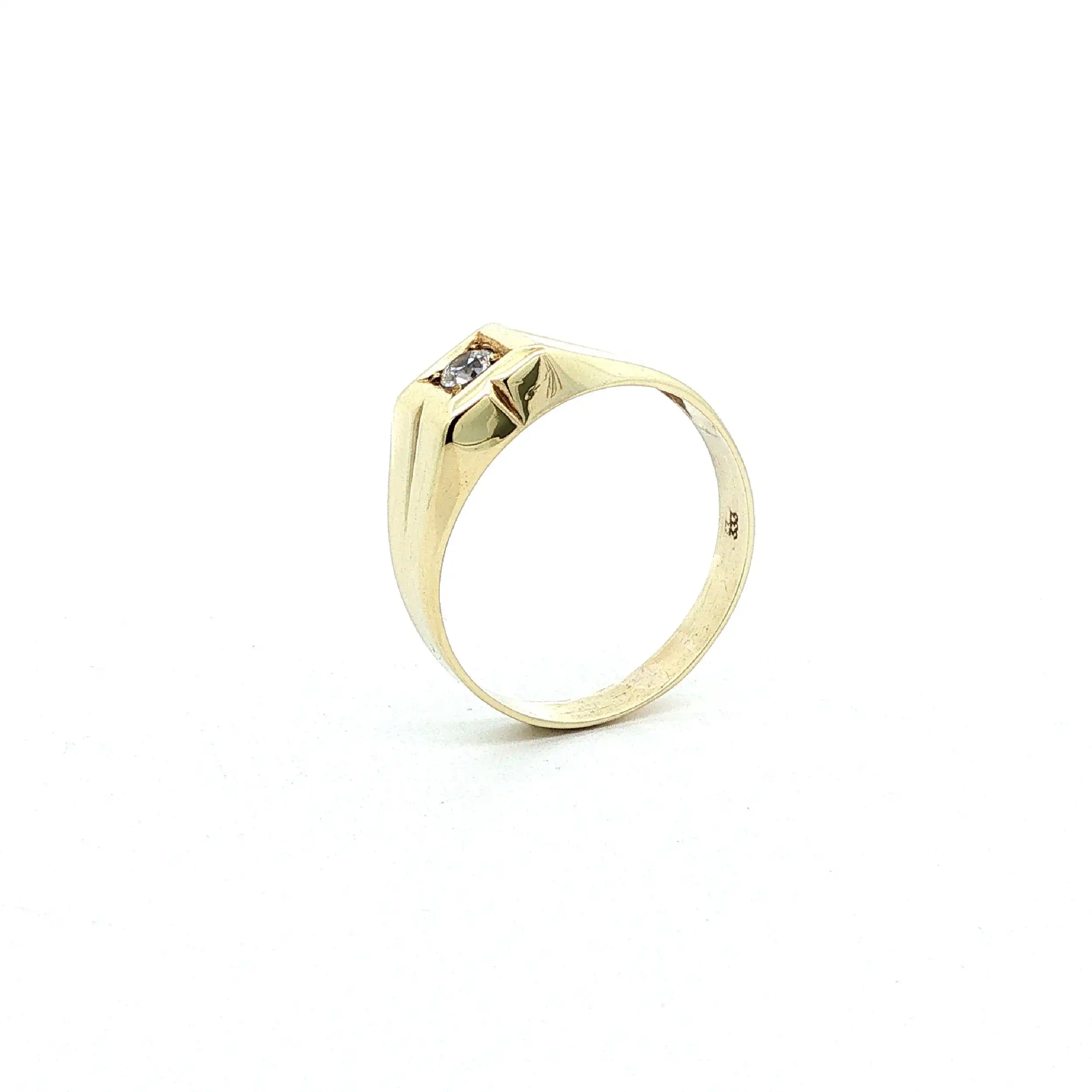 Ring Gelbgold mit Zirkonia