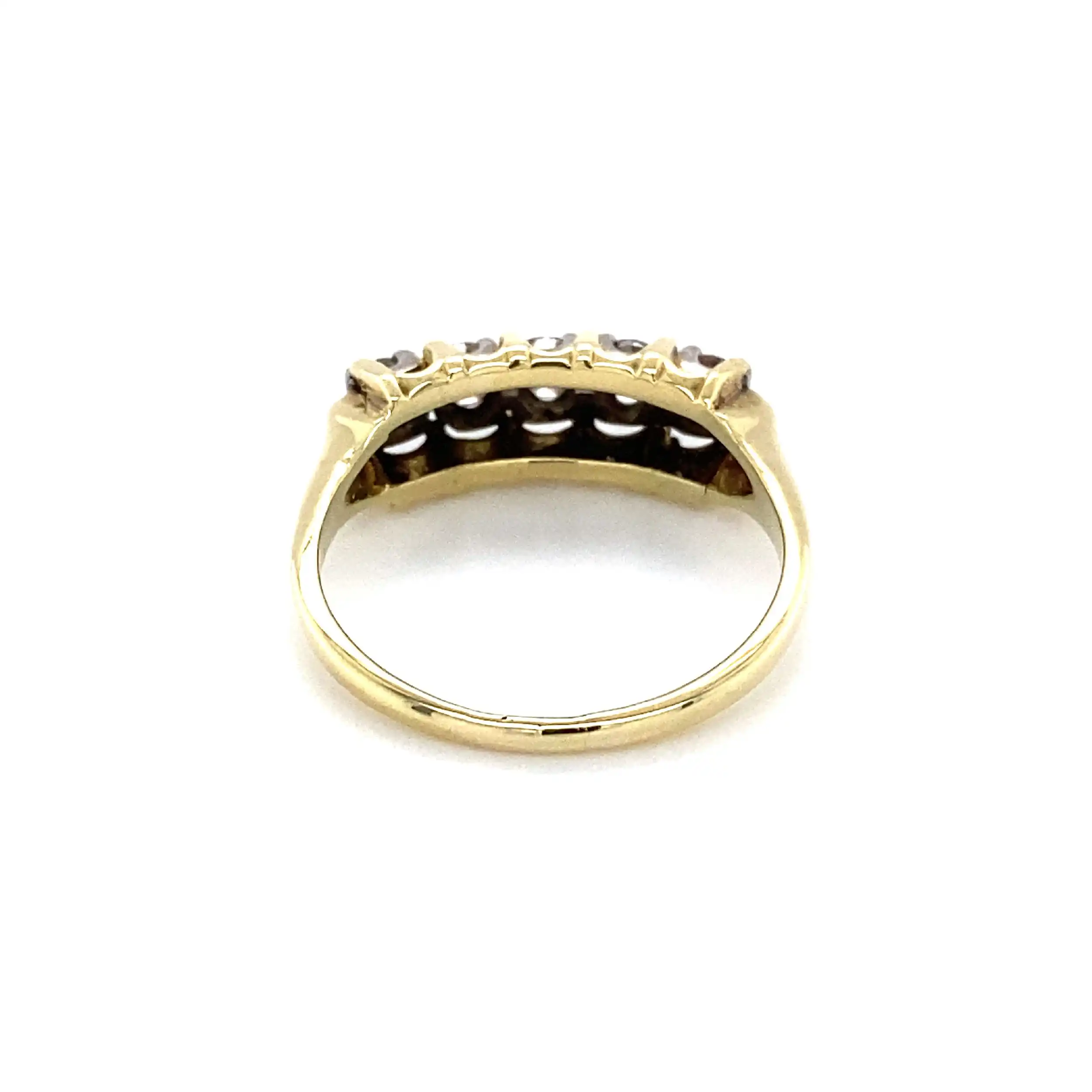 Ring Bicolor mit Brillanten Ring Bicolor mit Brillanten