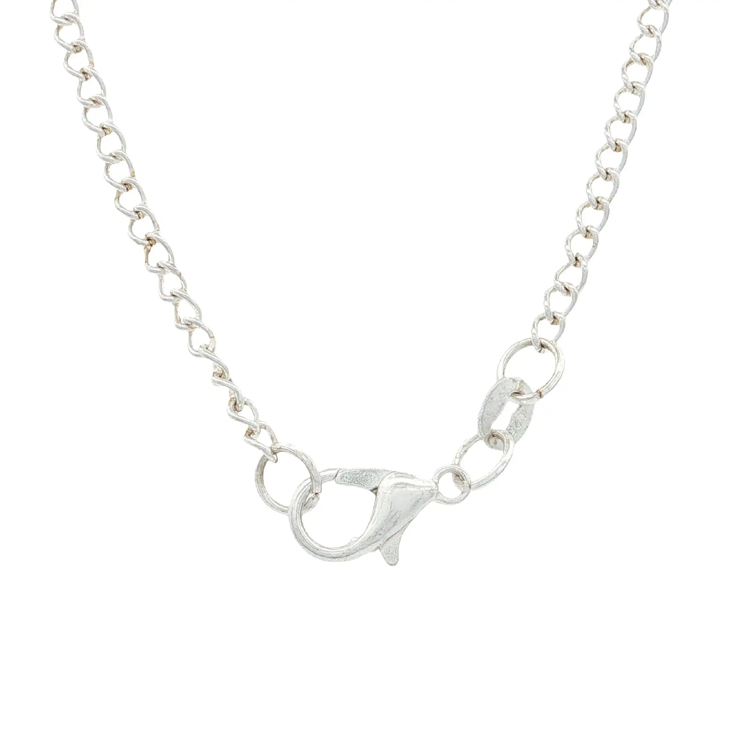 Kette Silber mit Anhänger mit Zirkonia Kette Silber mit Anhänger mit Zirkonia