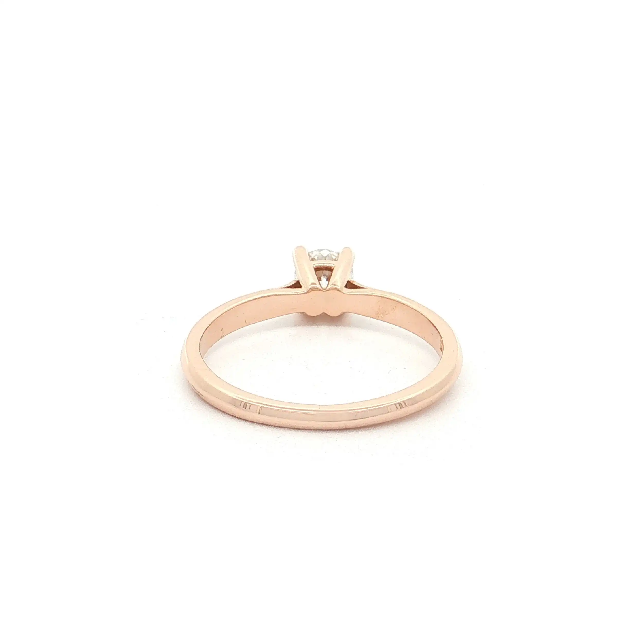 Ring Roségold mit Brillant Ring Roségold mit Brillant