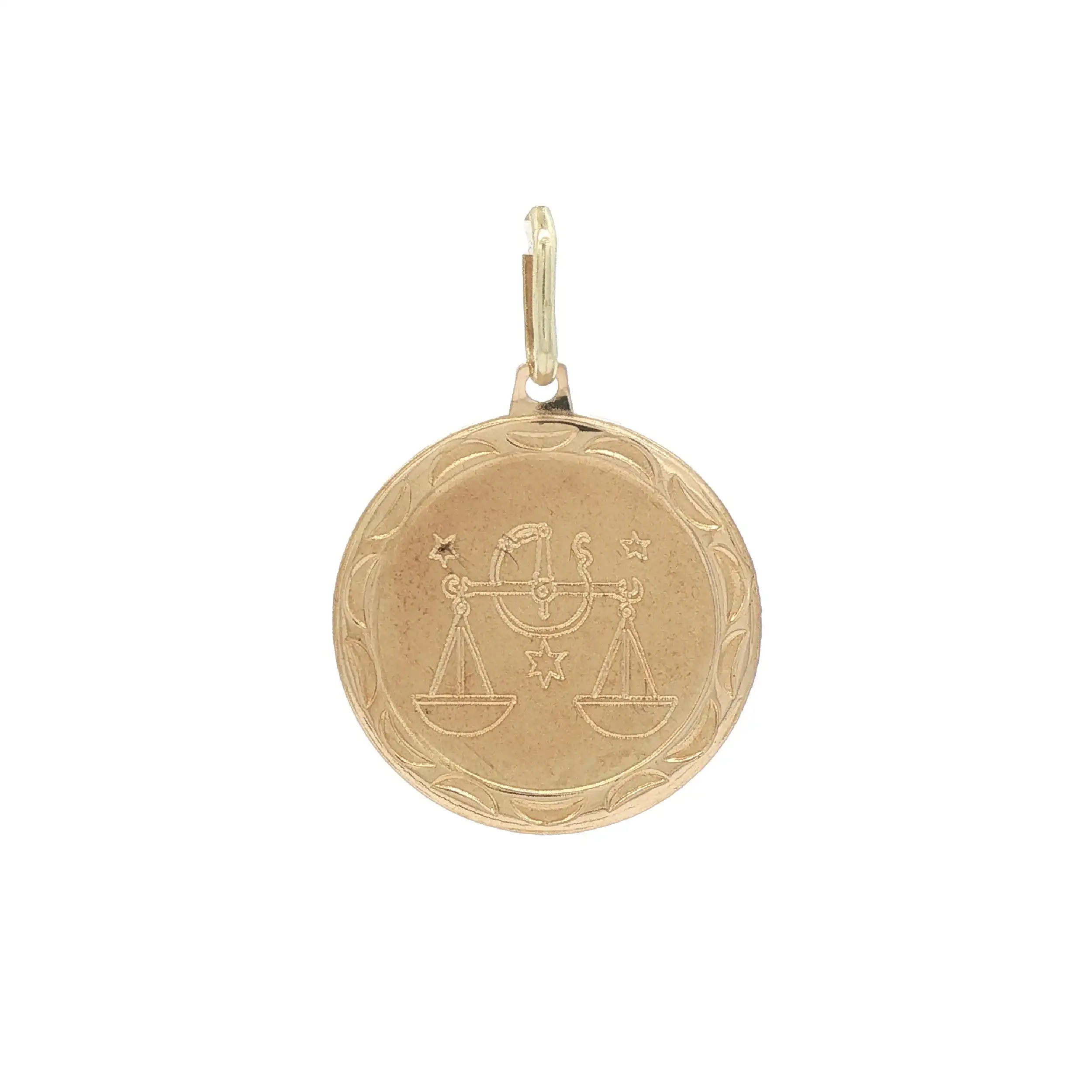 Anhänger Gelbgold Waage