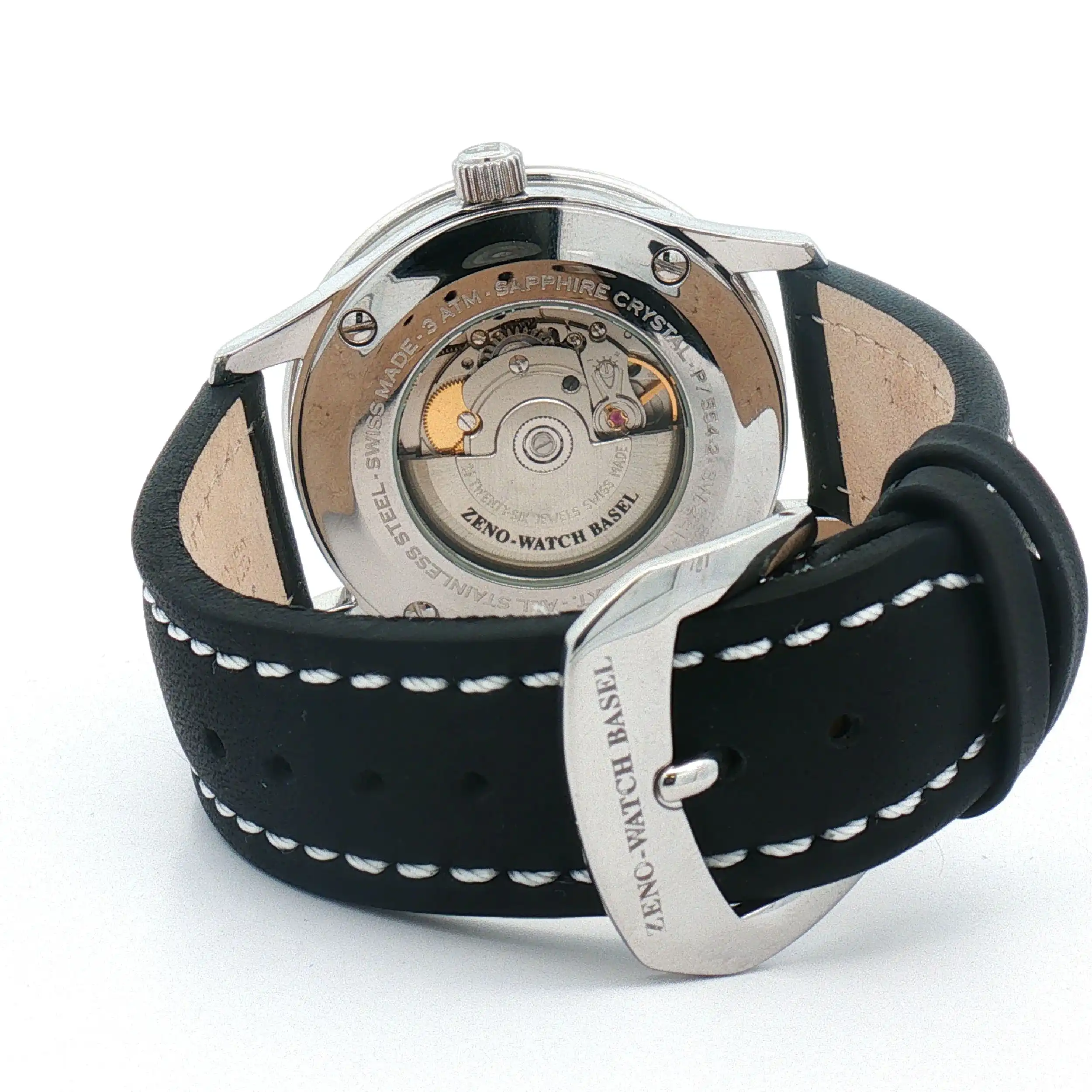 Herrenuhr Zeno-Watch Basel XL- Pilot Pointer Date