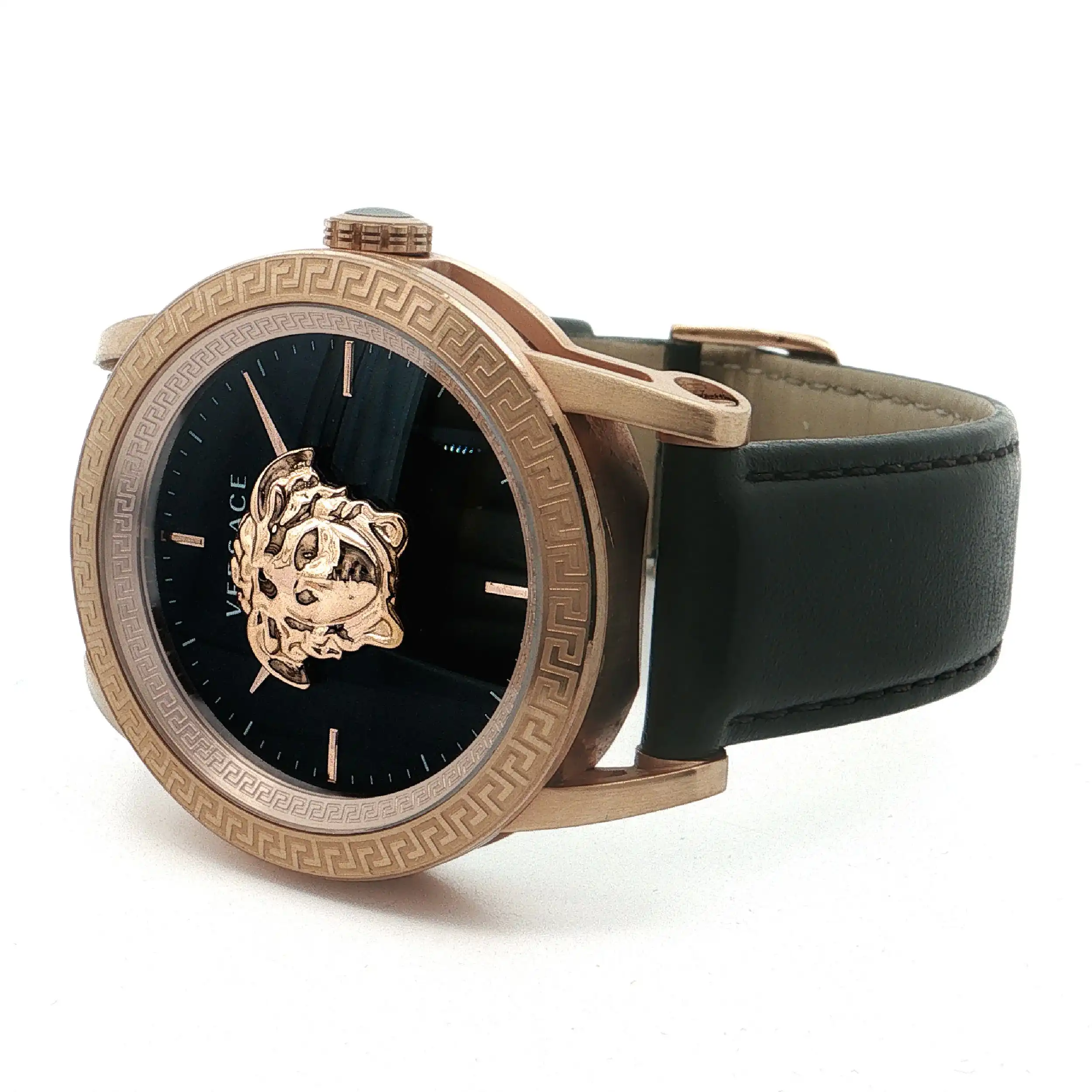 Herrenuhr Versace 43mm vergoldet verd01420 mit Box und Papieren