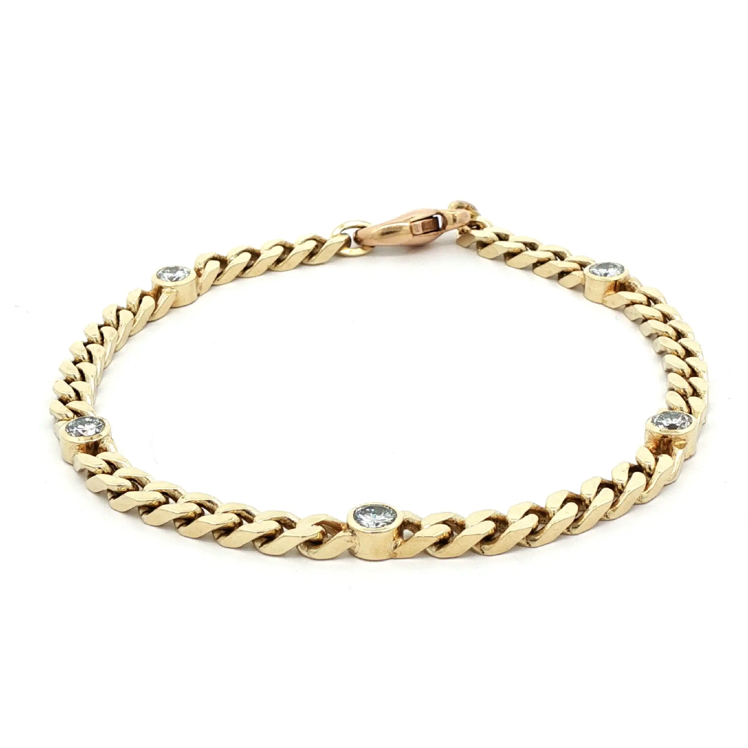 Armband Gelbgold mit Brillanten