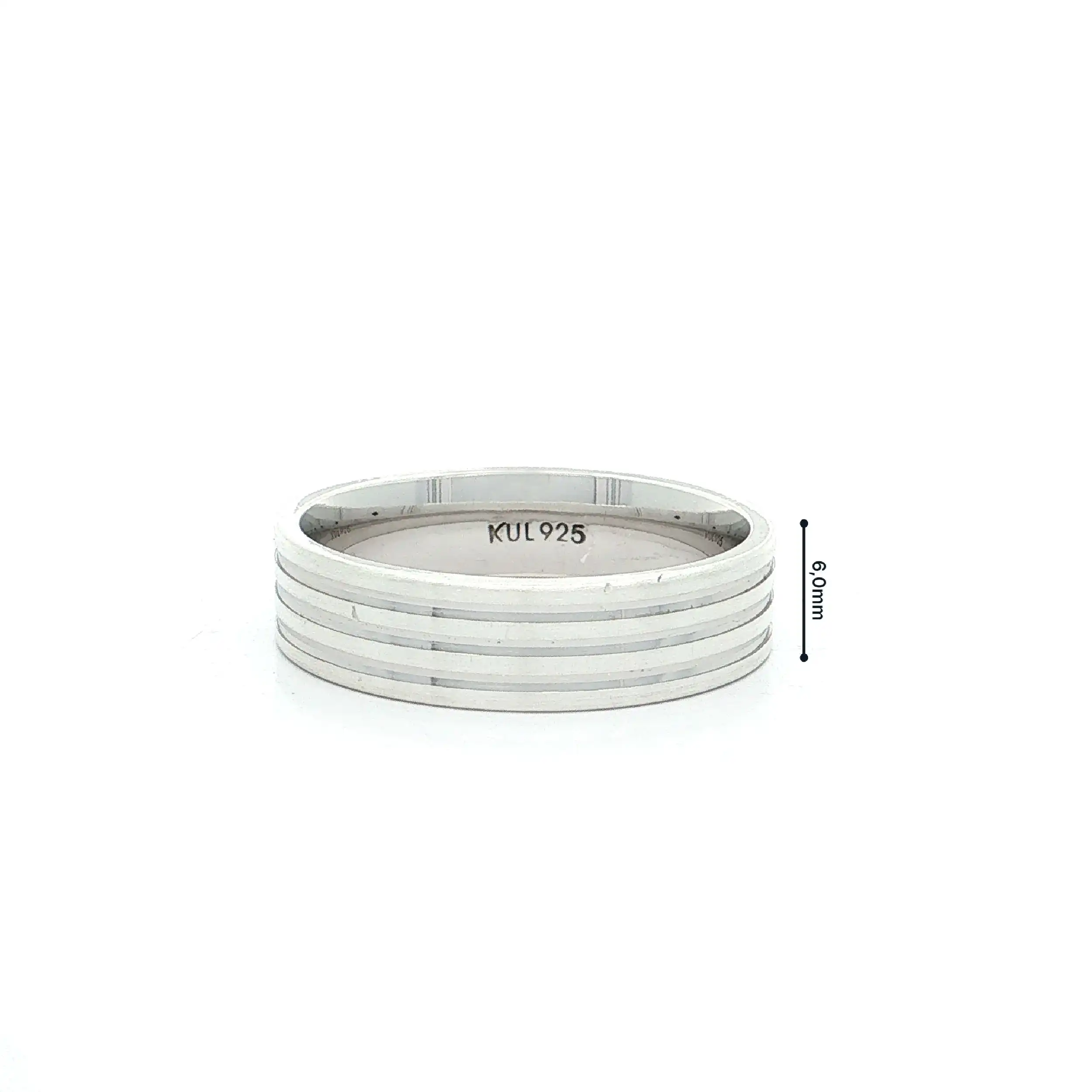 Ring Silber halbmattiert