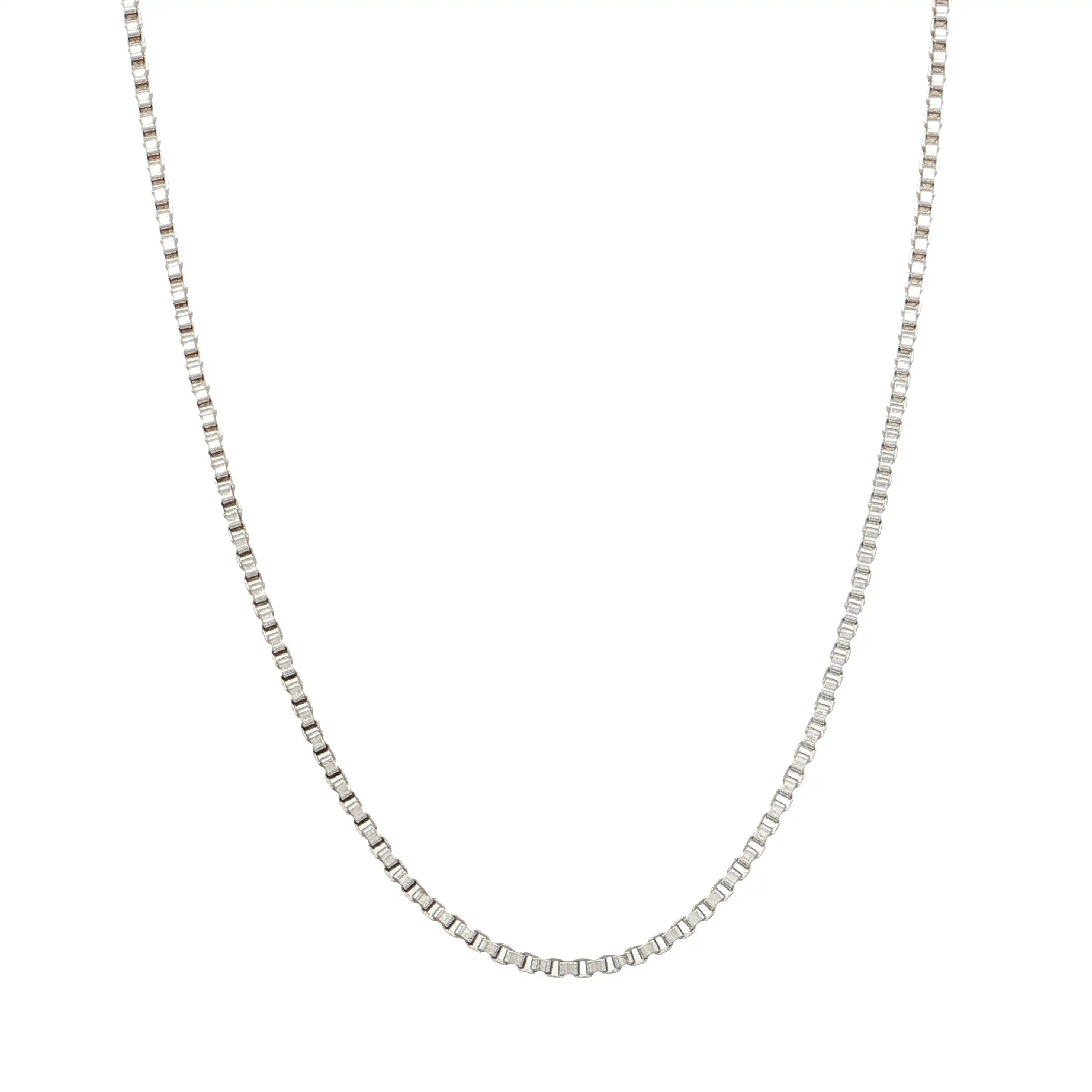 Venezianerkette Weißgold