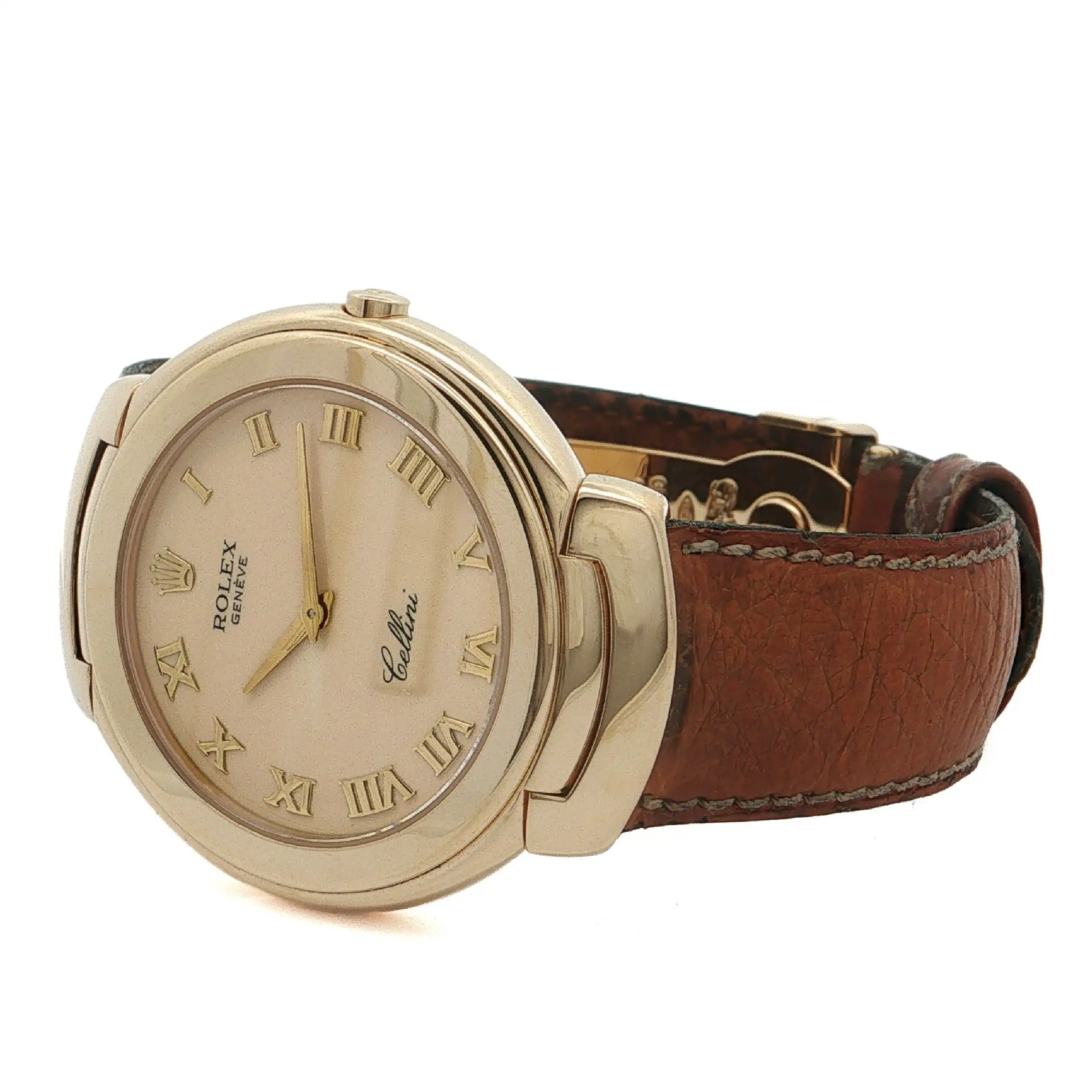 Herrenuhr Rolex Oyster Perpetual Cellini 18 K Gelbgold Kal. 6623 nur Box Herrenuhr Rolex Oyster Perpetual Cellini 18 K Gelbgold Kal. 6623 nur Box