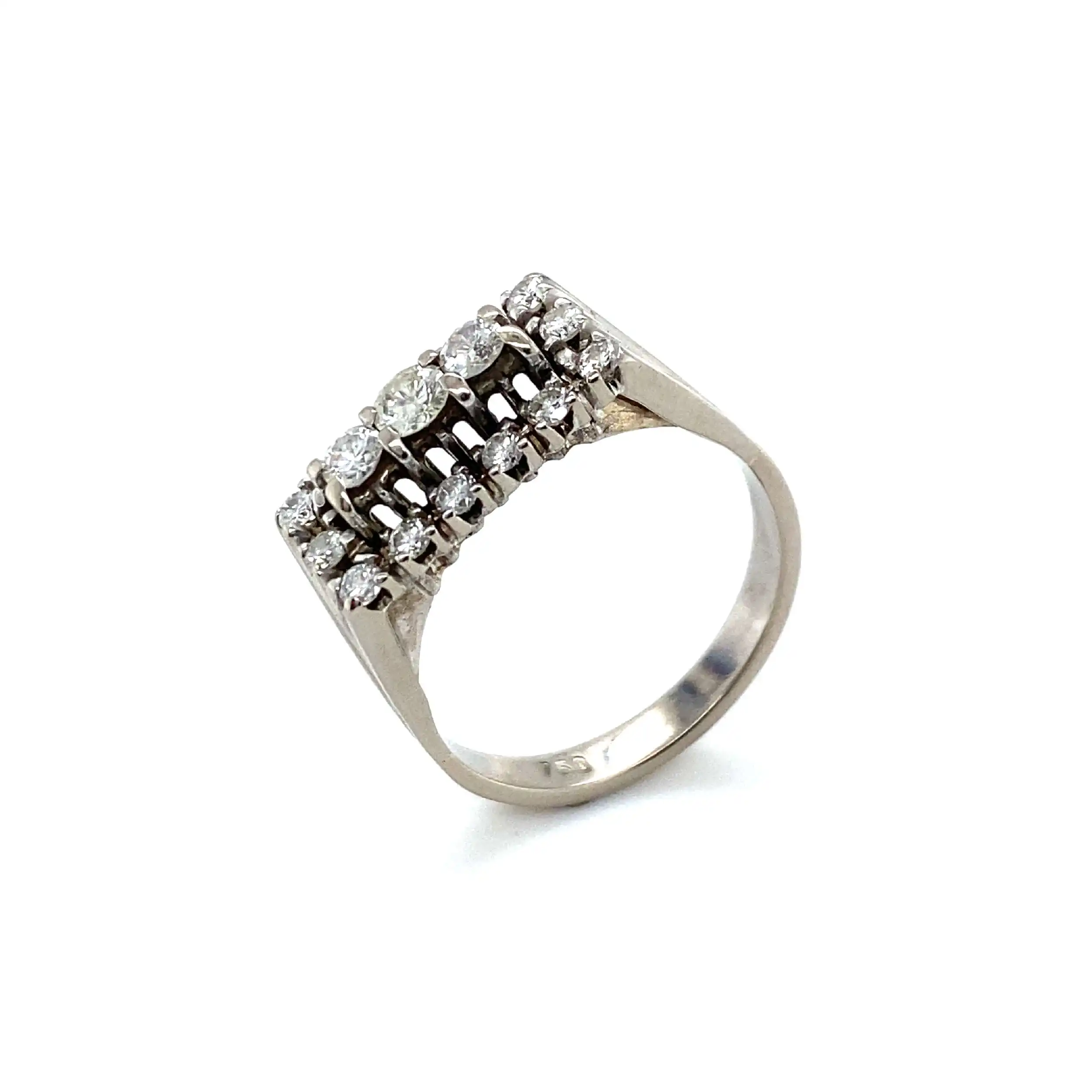 Ring Weißgold mit Brillanten