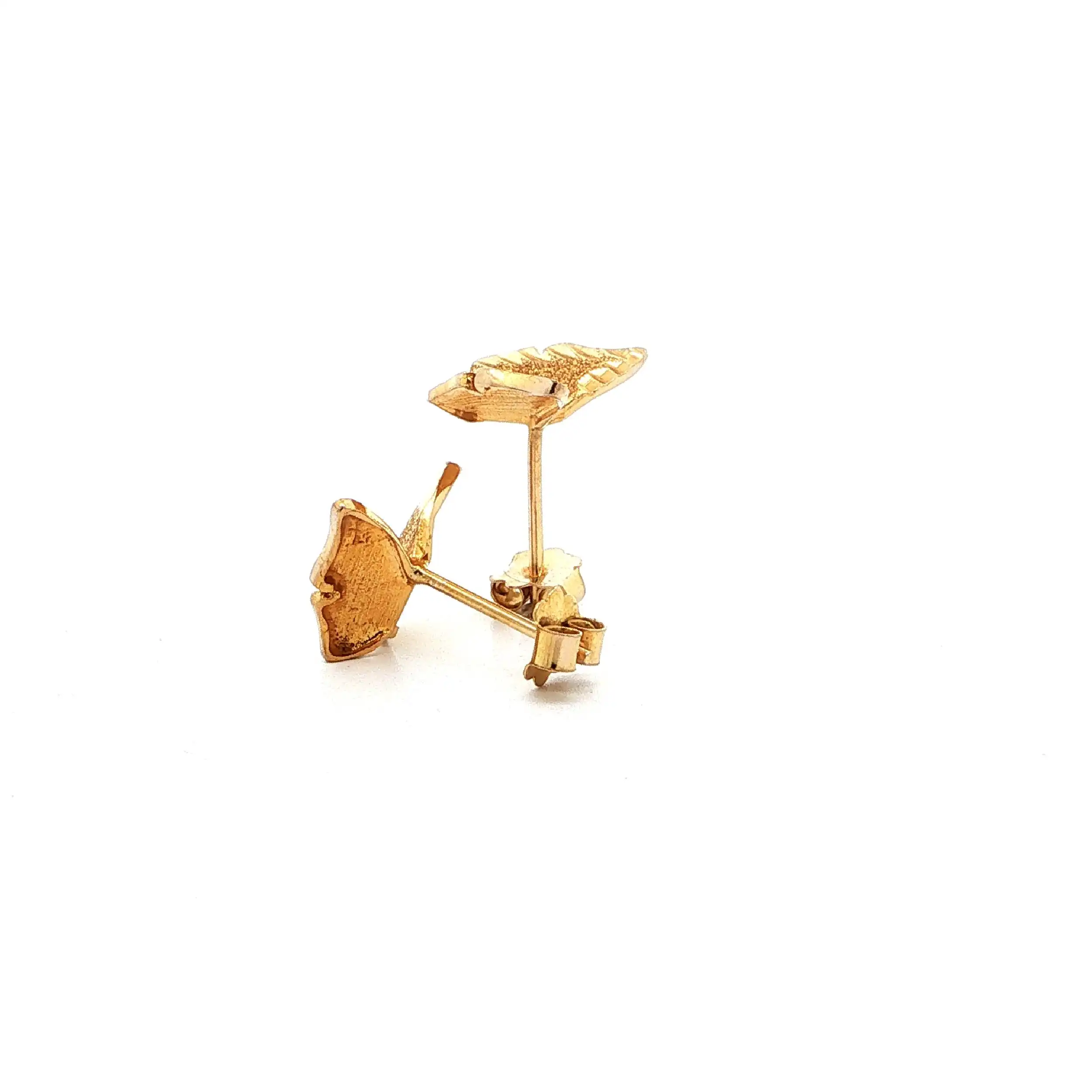Ohrstecker Gelbgold "Schmetterling"