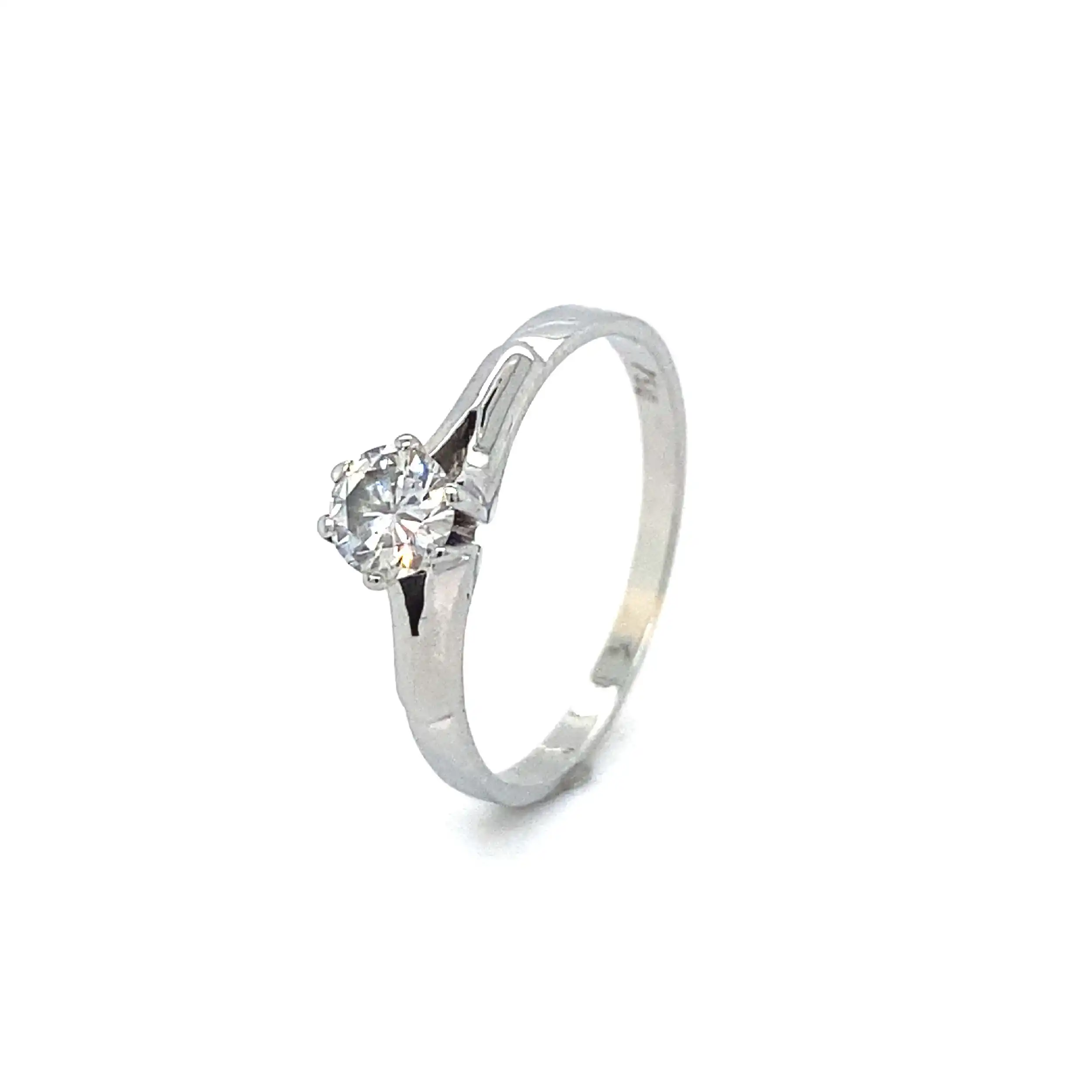 Ring Weißgold mit Brillant