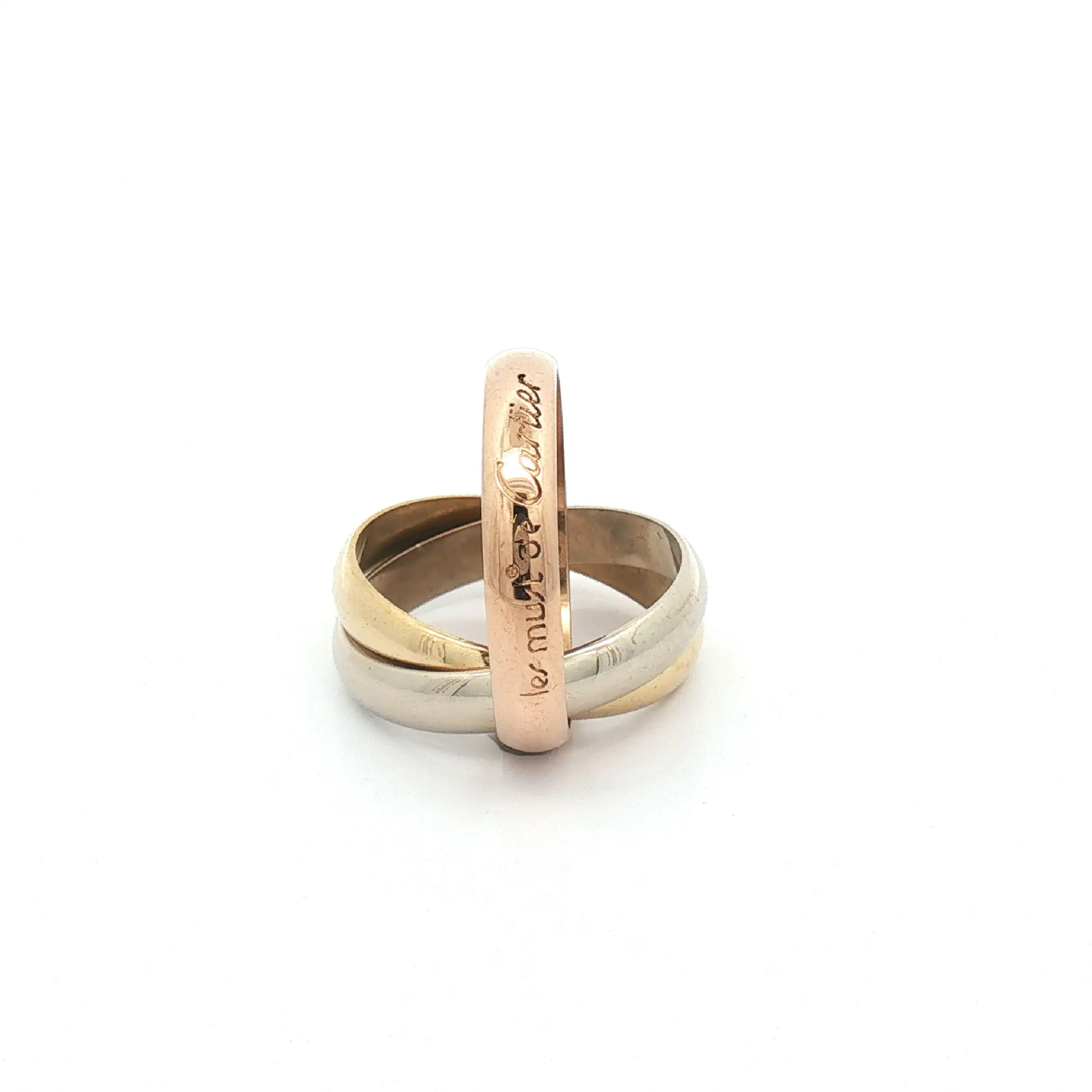 Cartier Tricolor Rollring