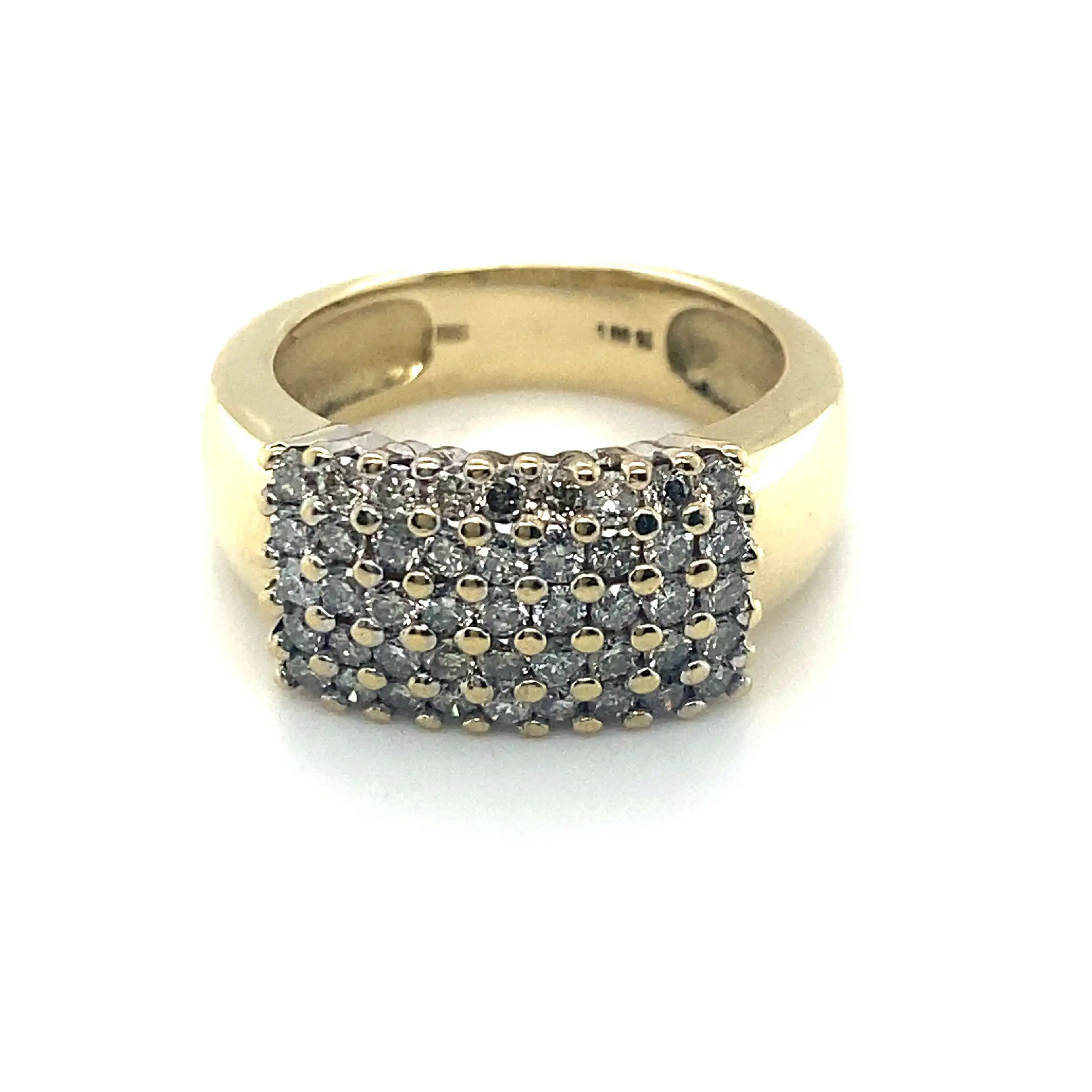 Ring Gelbgold mit Brillanten Ring Gelbgold mit Brillanten