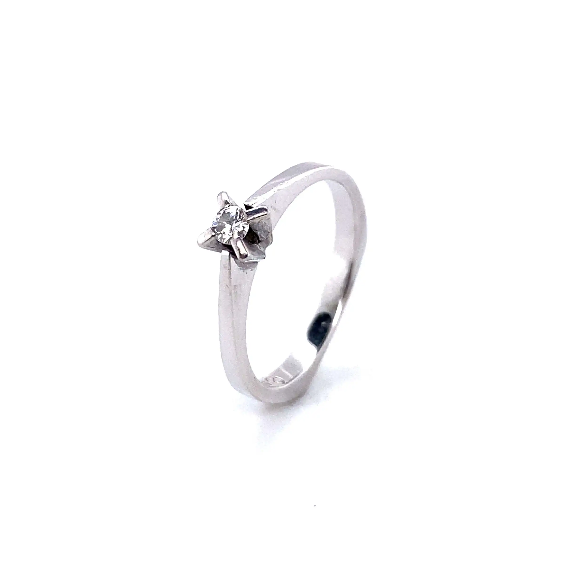 Ring Weißgold mit Brillant