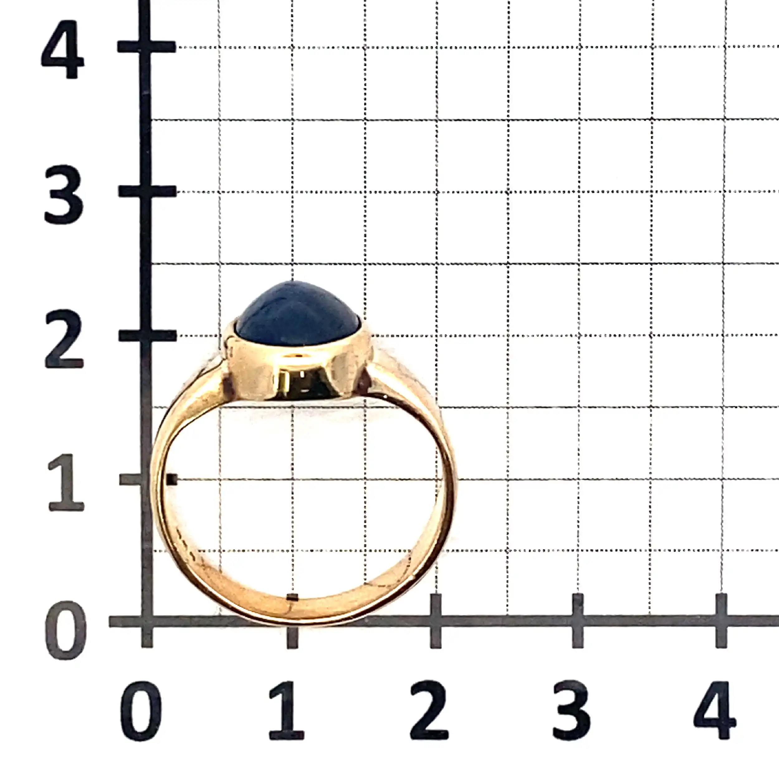 Ring Gelbgold mit Cabochon Ring Gelbgold mit Cabochon