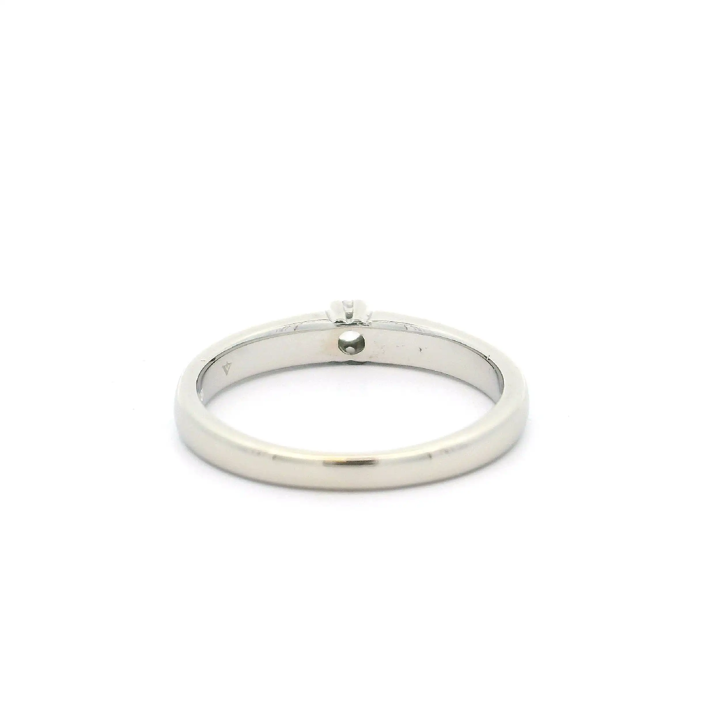Ring Weißgold mit Brillant Ring Weißgold mit Brillant