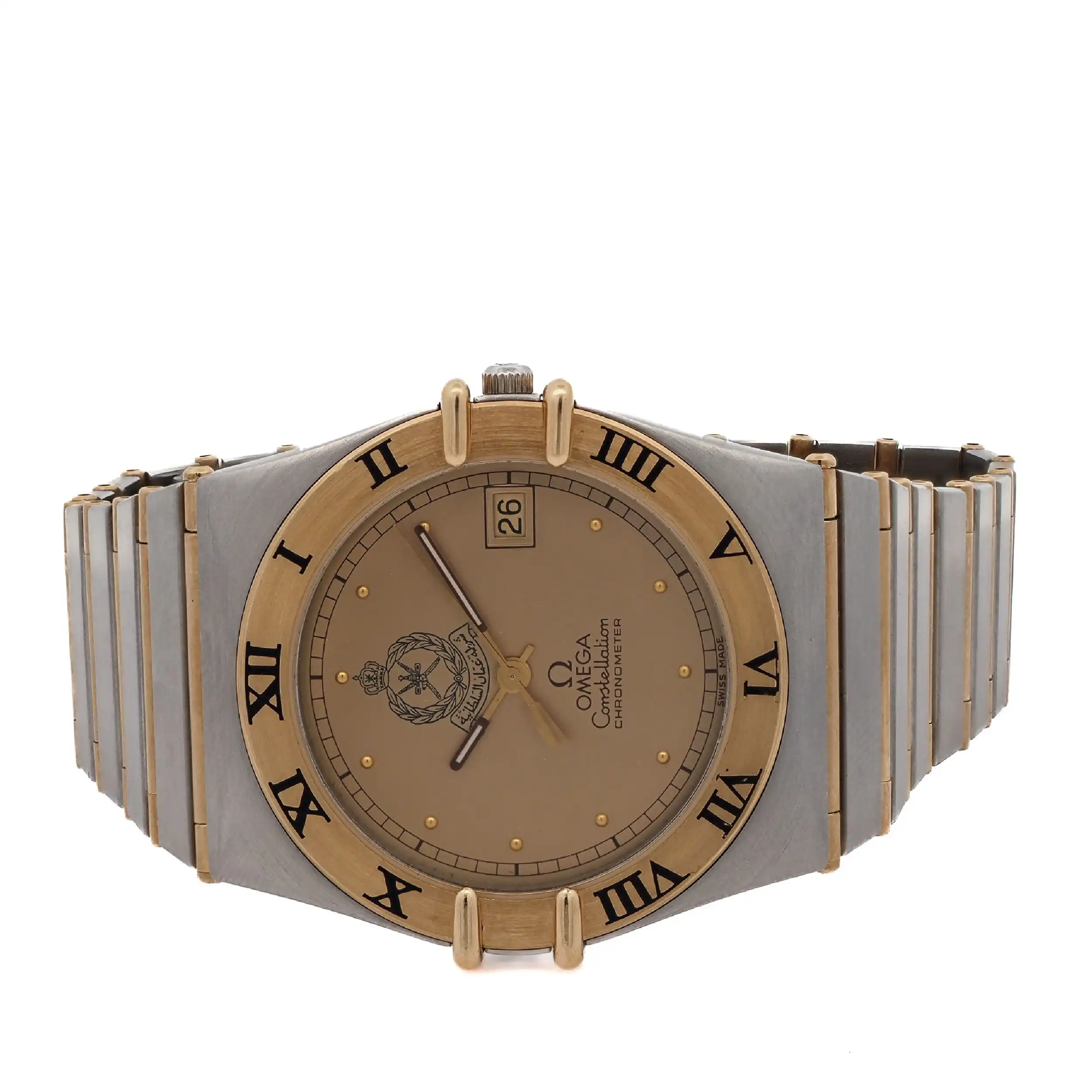 Herrenuhr Omega Constellation Oman khanjar Blatt - Service Juli 2025