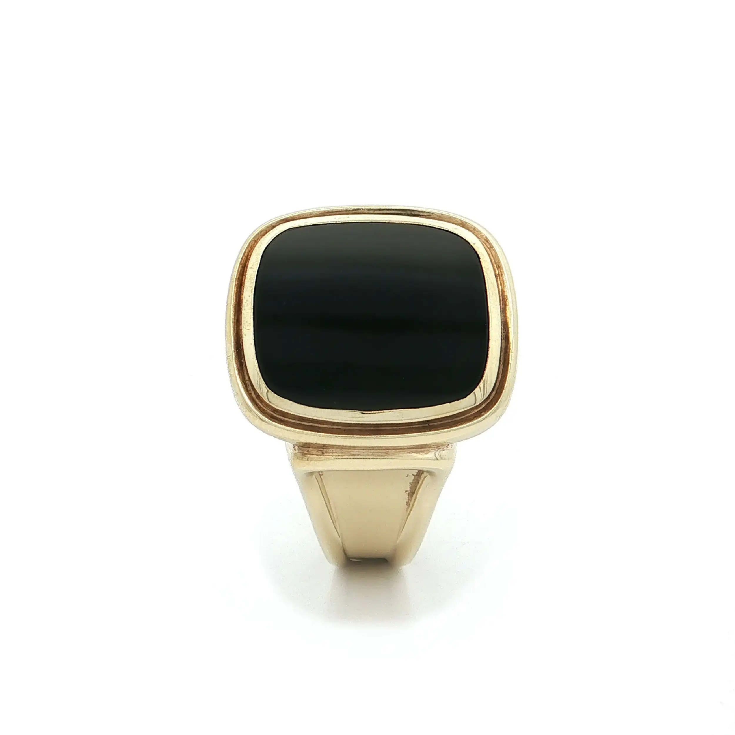 Ring Gelbgold mit Onyx Ring Gelbgold mit Onyx