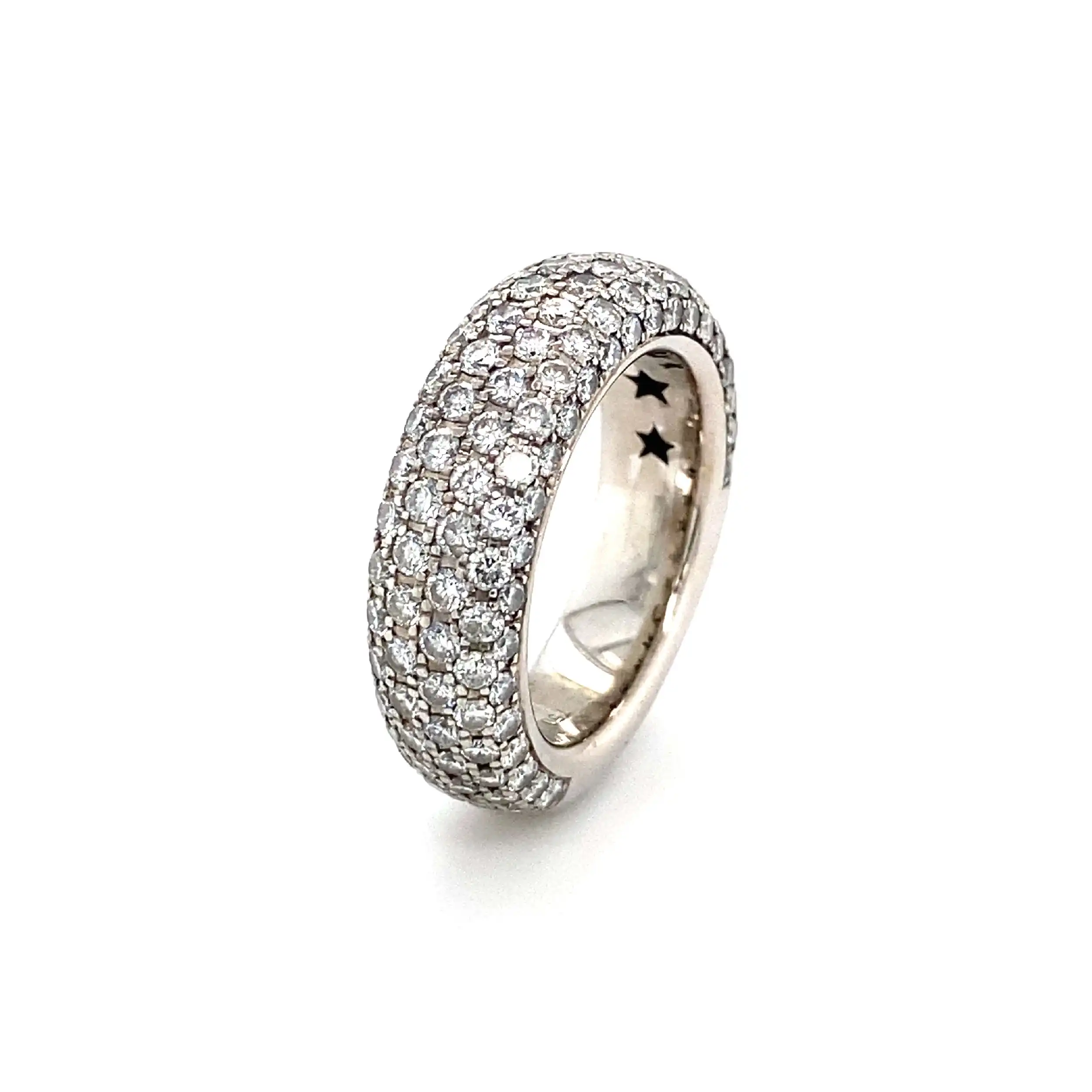 Ring Weißgold mit Brillanten