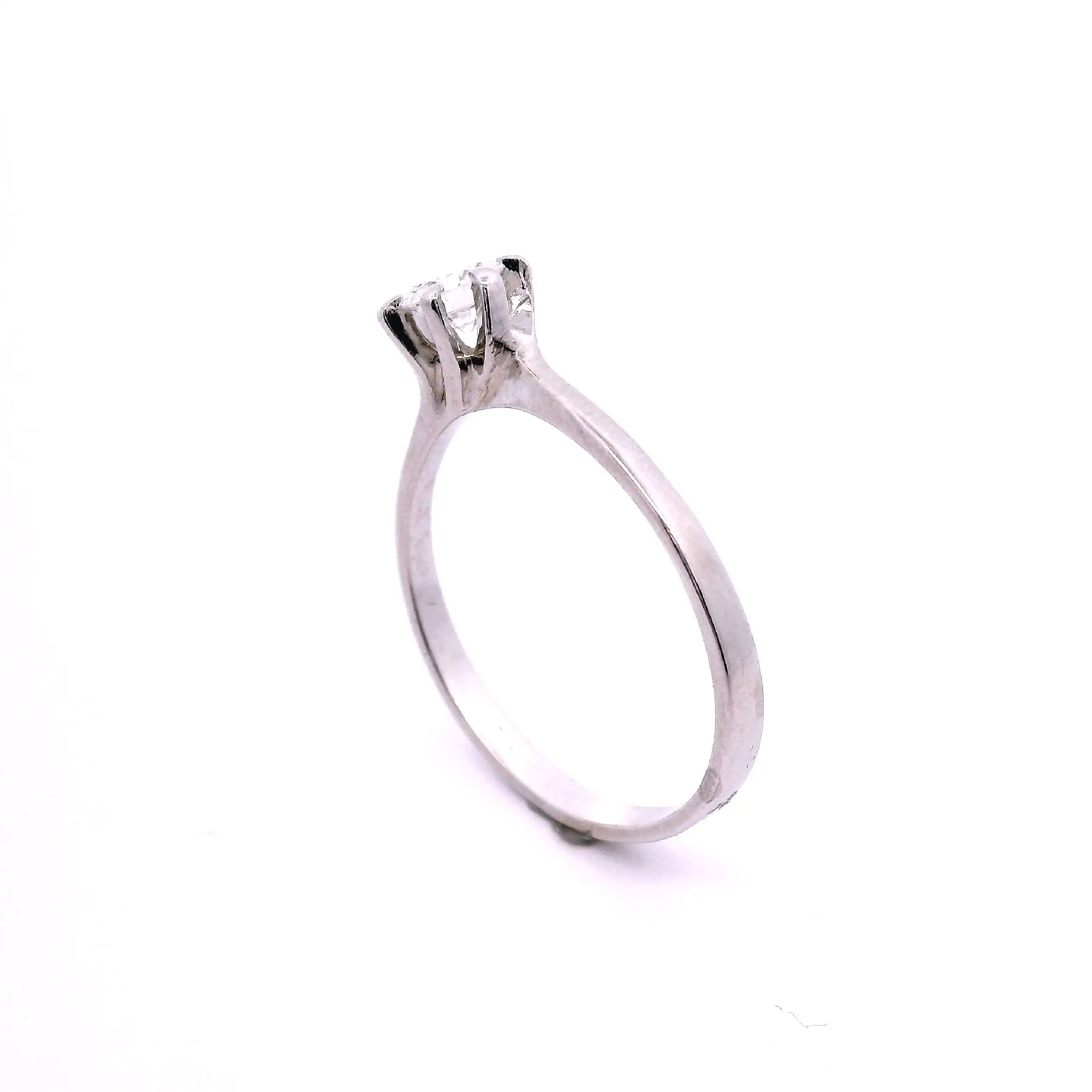Ring Weißgold mit Brillant