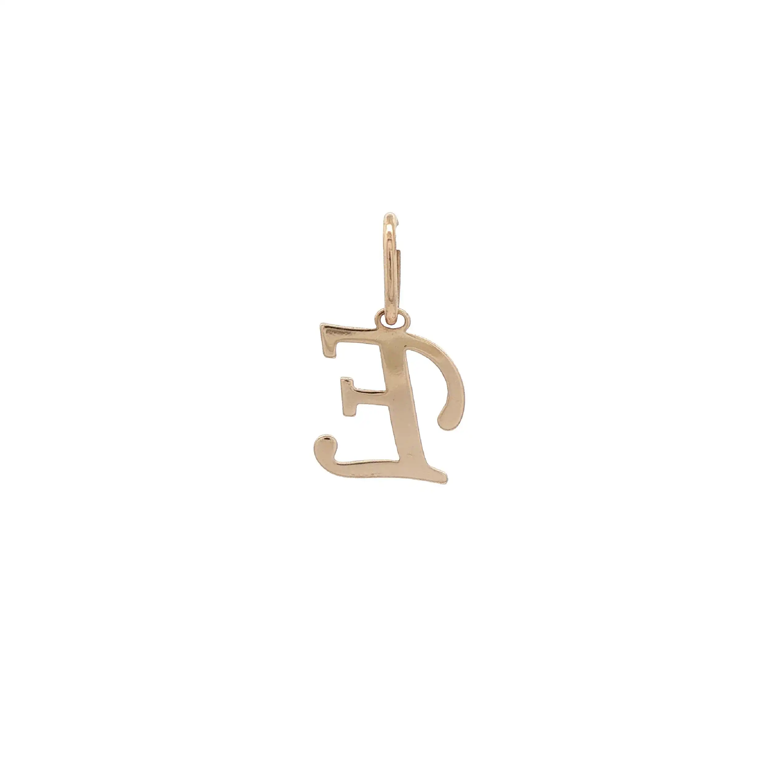 Anhänger Gelbgold "E"