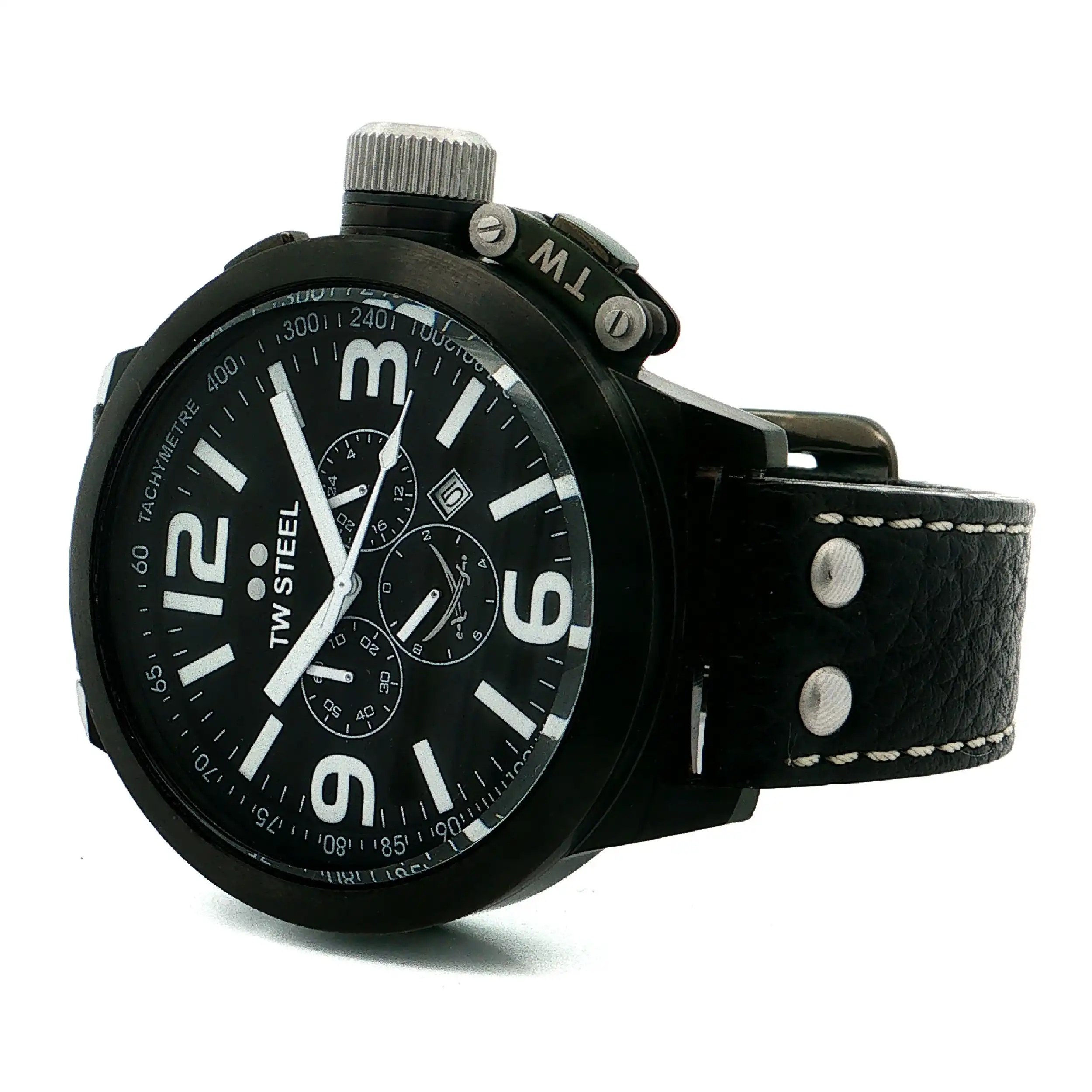 Herrenuhr TW Steel Limited Sansibar Chrono Black Pirat Herrenuhr TW Steel Limited Sansibar Chrono Black Pirat