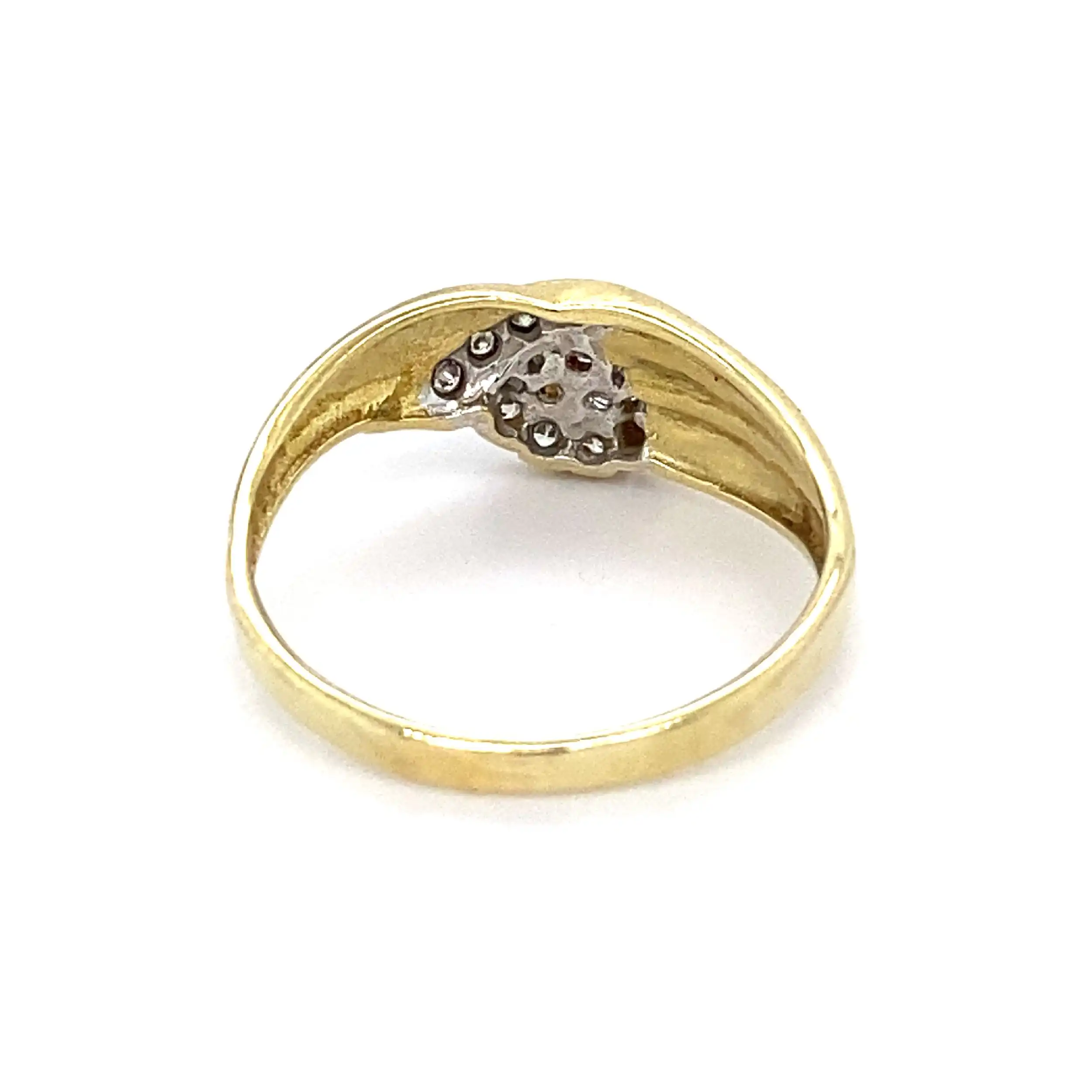 Ring Gelbgold mit Brillanten Ring Gelbgold mit Brillanten