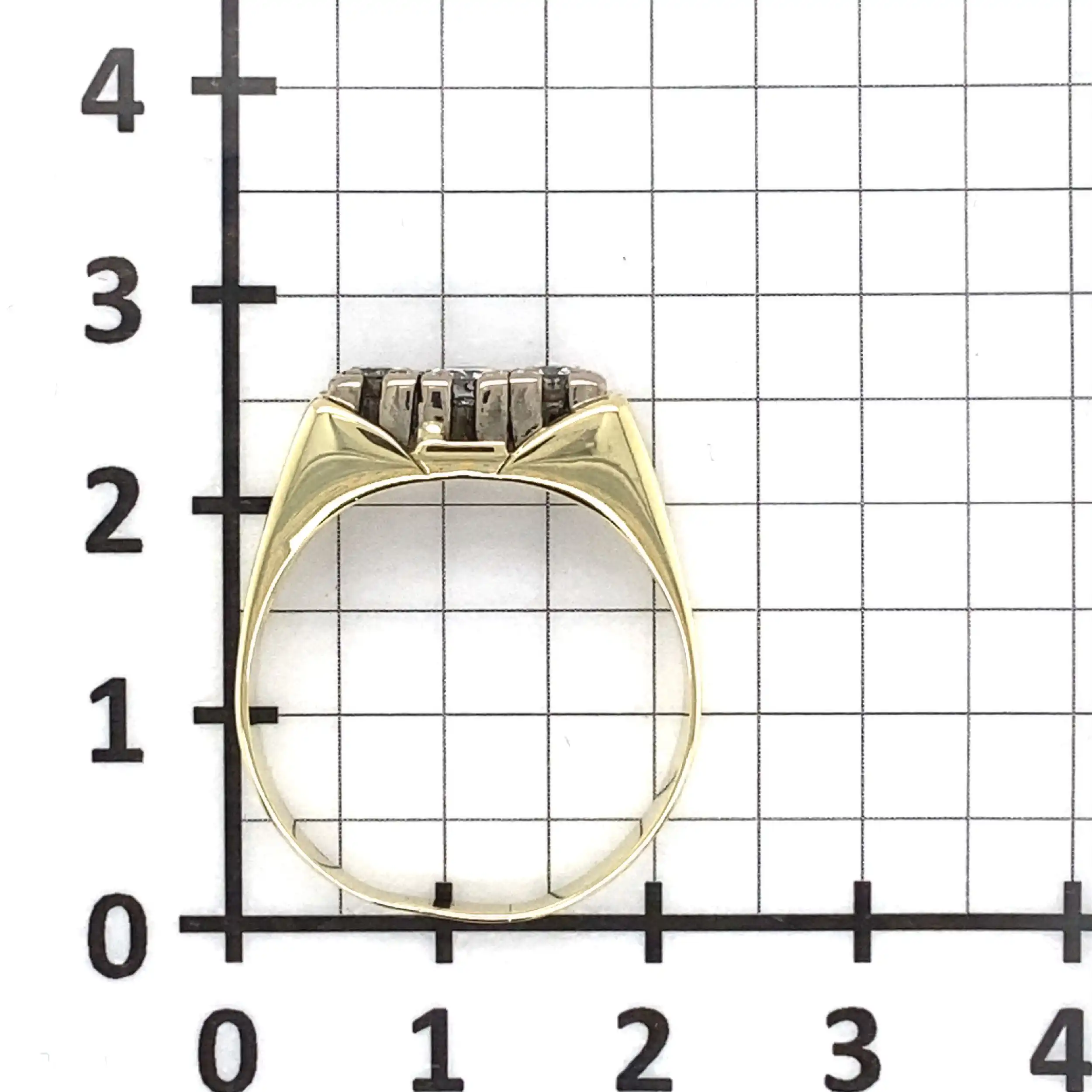 Ring Bicolor mit Brillanten