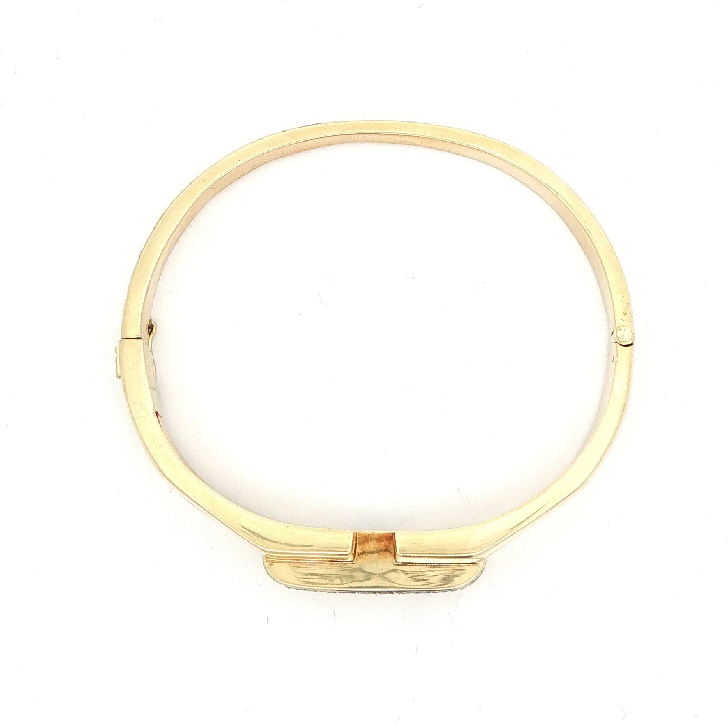 Armreif Gelbgold mit Brillanten Armreif Gelbgold mit Brillanten