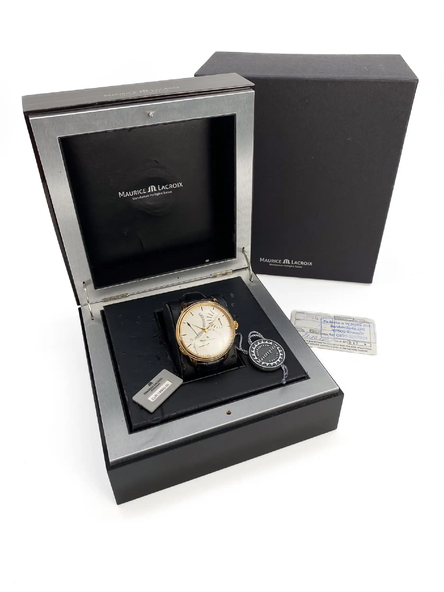 Herrenuhr Maurice Lacroix Masterpiece MP7268 / Fullset aus 11.10.2010 Herrenuhr Maurice Lacroix Masterpiece MP7268 / Fullset aus 11.10.2010