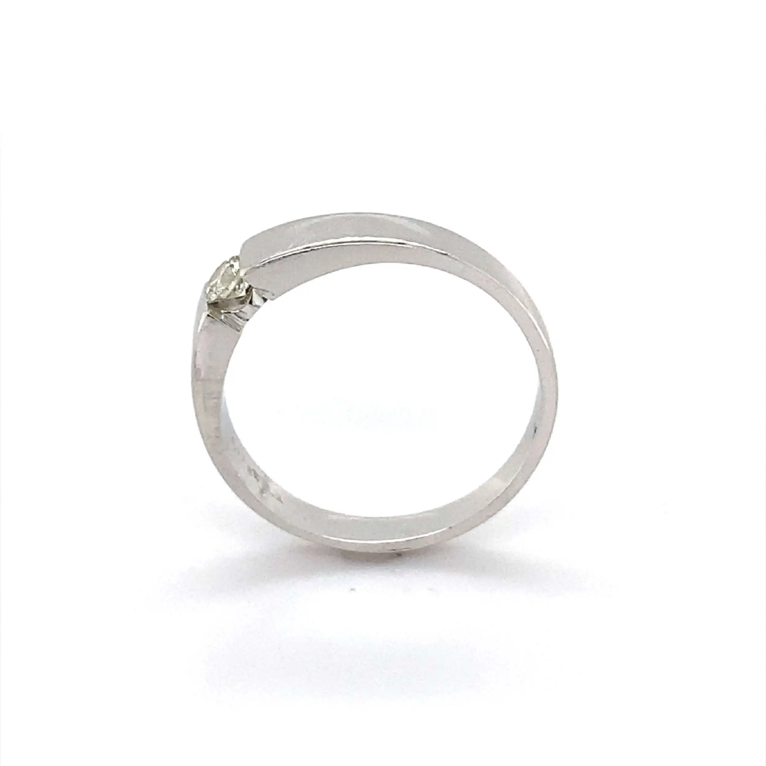 Ring Weißgold mit Brillant von Christ Ring Weißgold mit Brillant von Christ