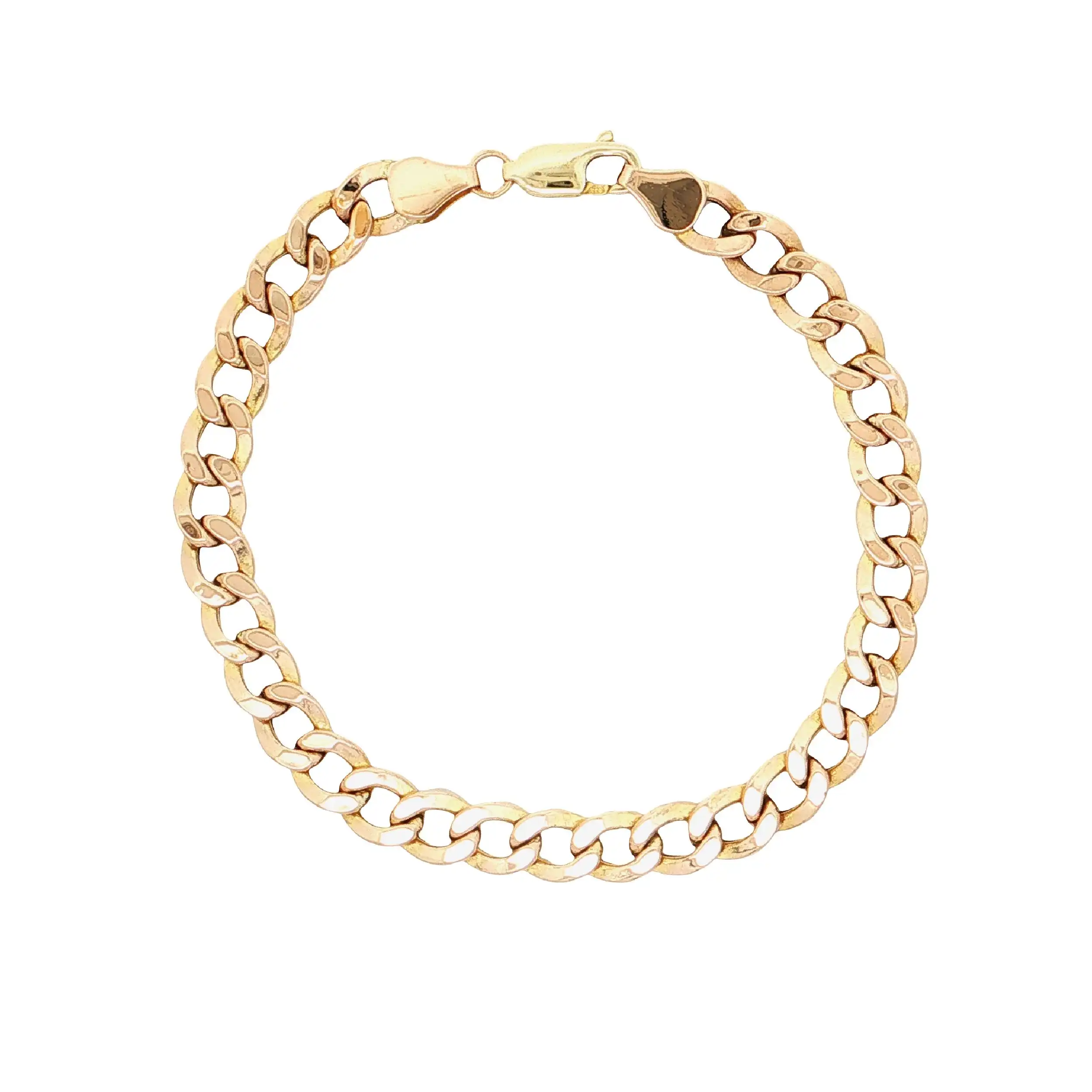 Panzerarmband Gelbgold