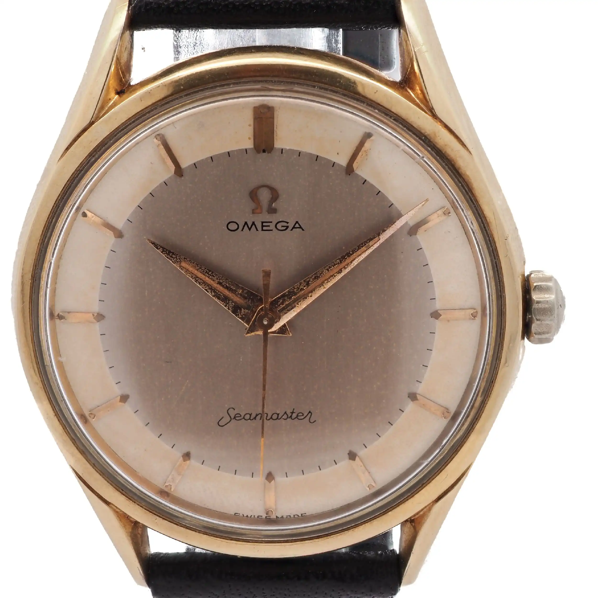 Herrenuhr Omega Seamaster Vintage vergoldet Referenz 2892-1 Kaliber Omega 284 Herrenuhr Omega Seamaster Vintage vergoldet Referenz 2892-1 Kaliber Omega 284