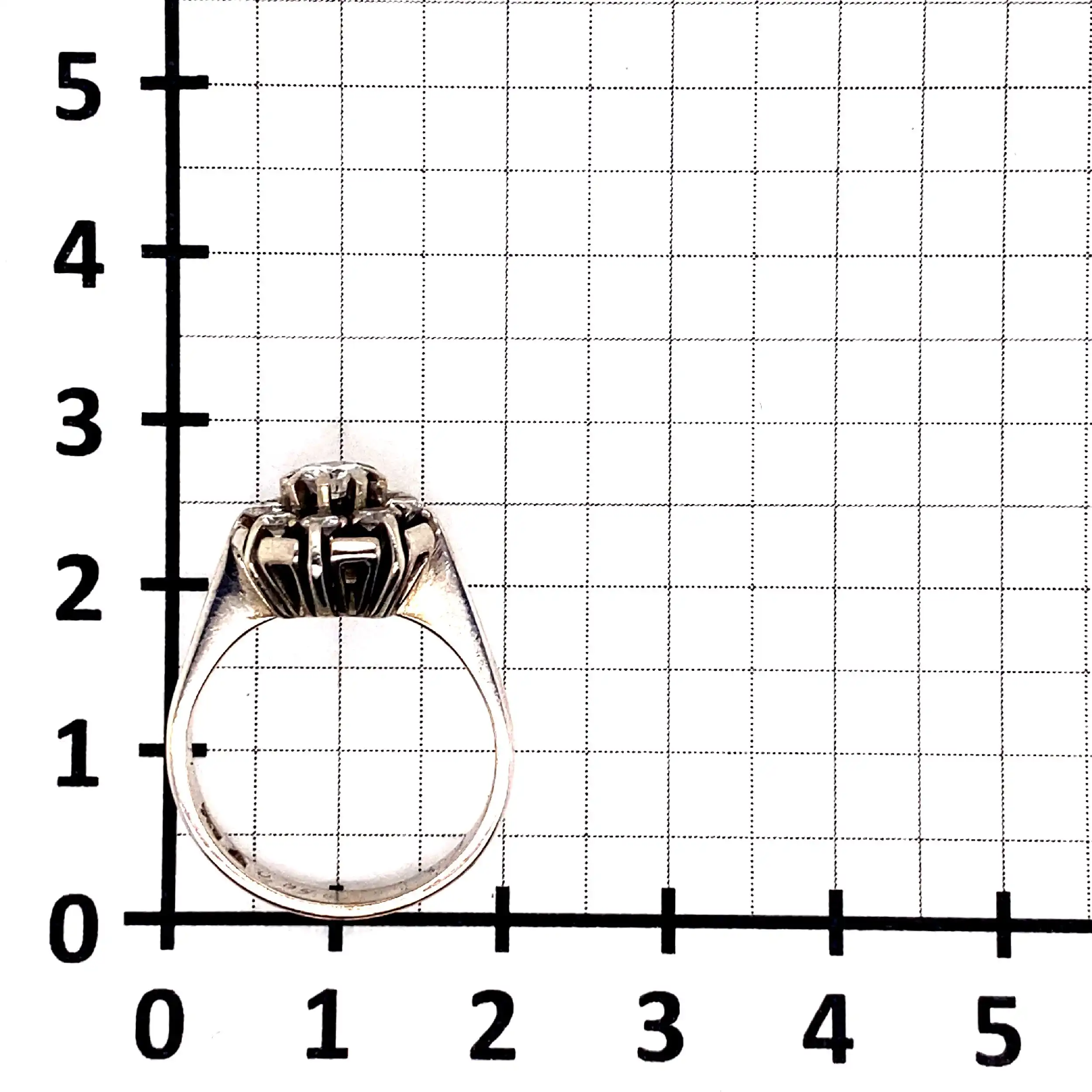 Ring Weißgold mit Brillanten