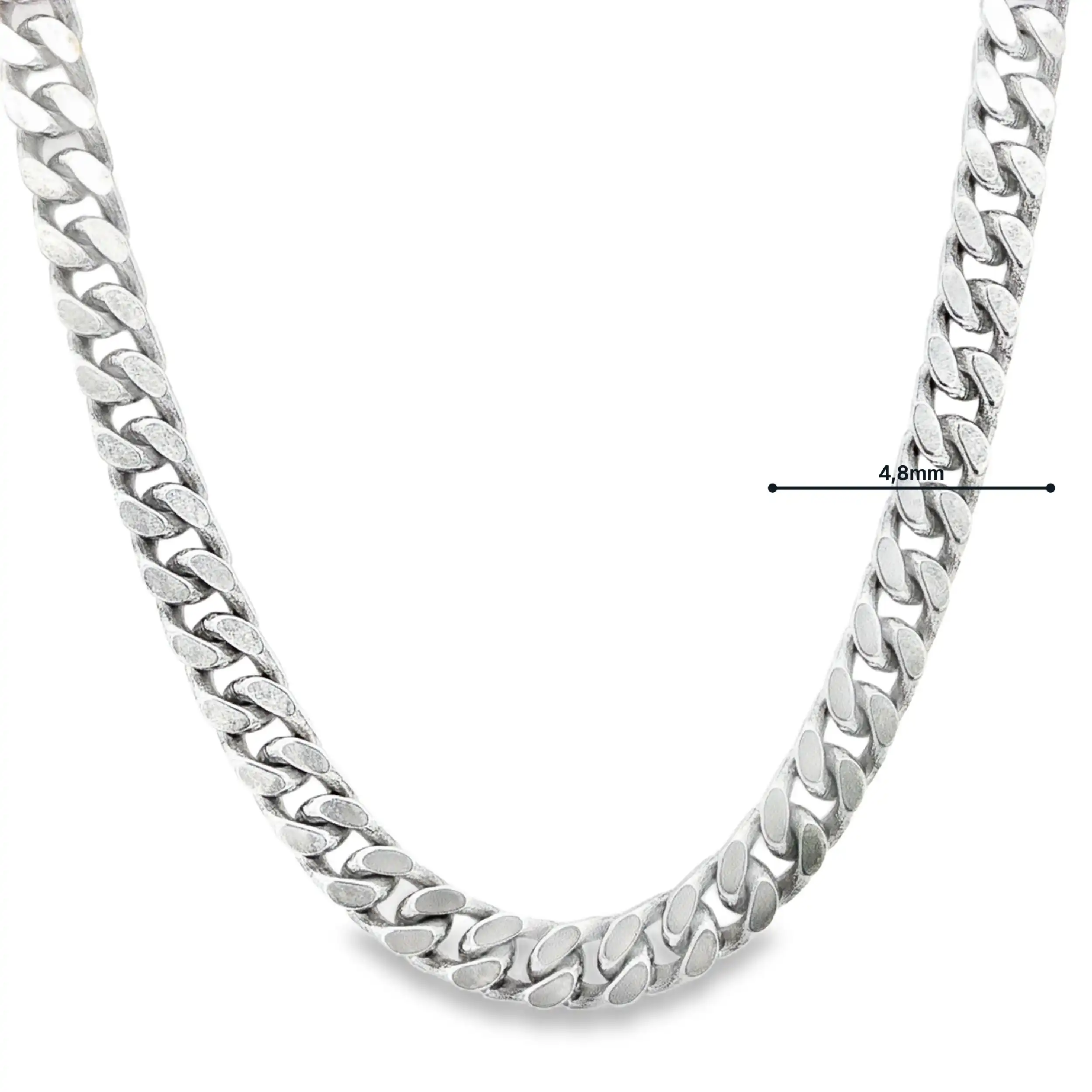 Panzerkette Silber