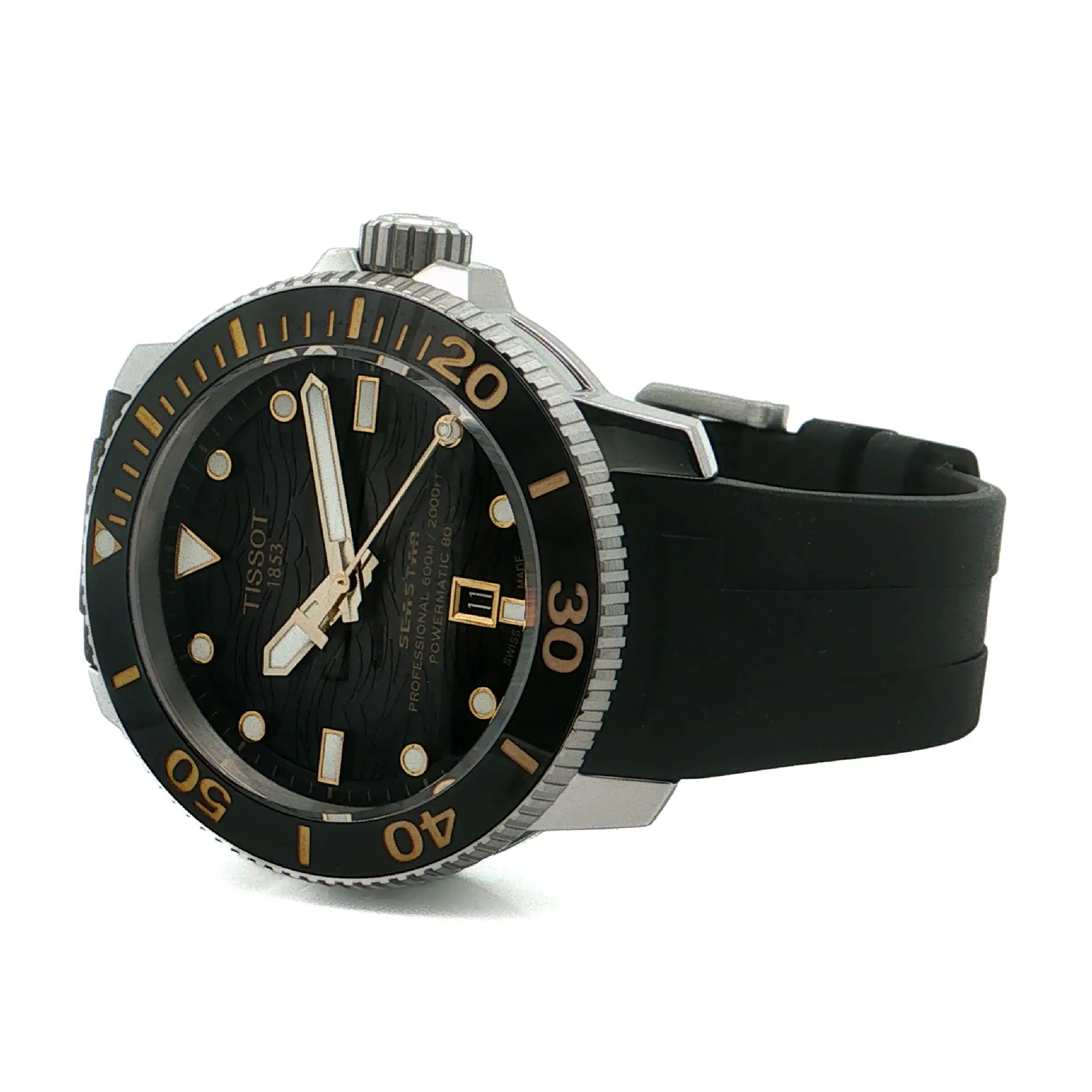 Herrenuhr Tissot SeaStar Powermatic 80 Ref.T120607 mit Box und Papieren Herrenuhr Tissot SeaStar Powermatic 80 Ref.T120607 mit Box und Papieren