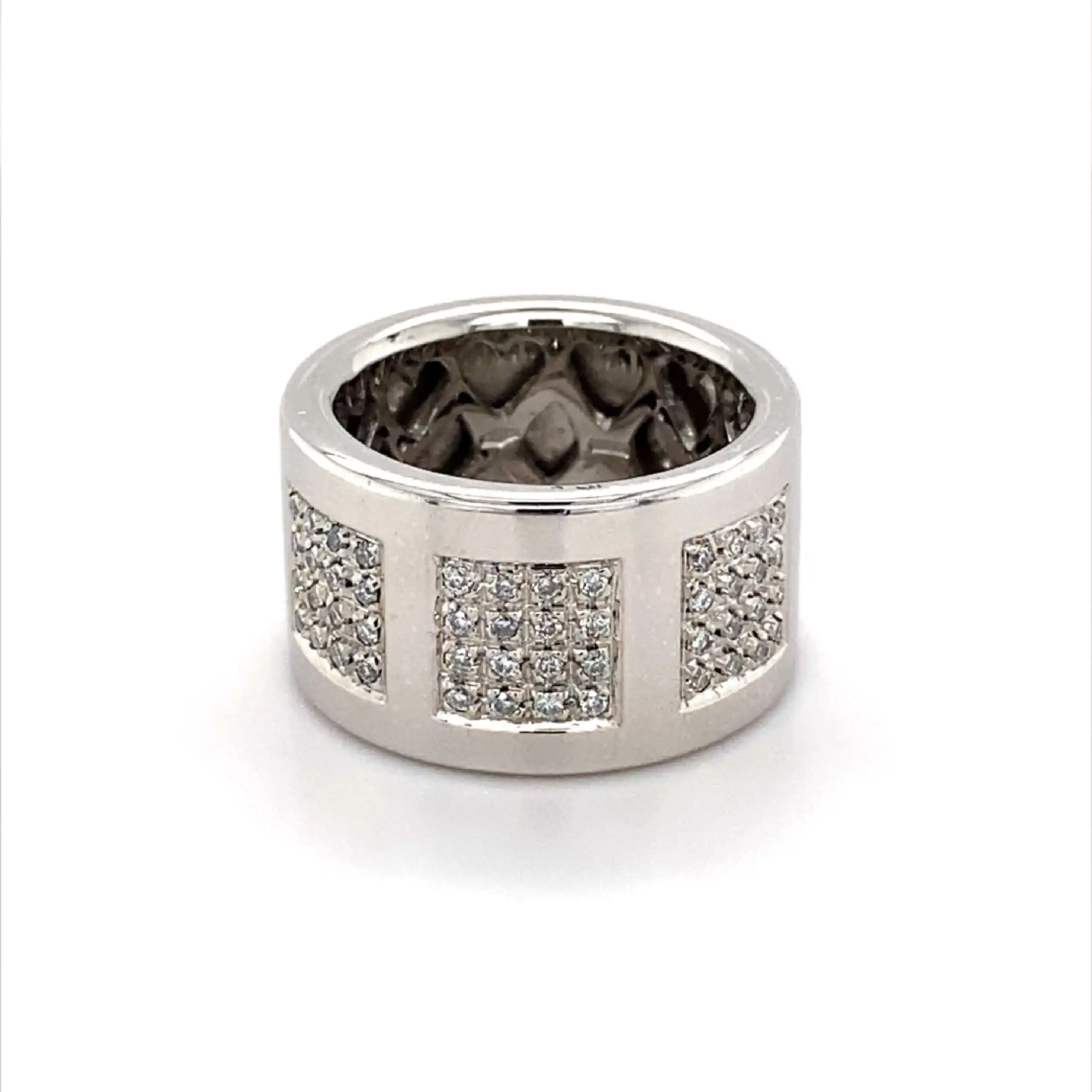 Ring Weißgold mit Brillanten Ring Weißgold mit Brillanten