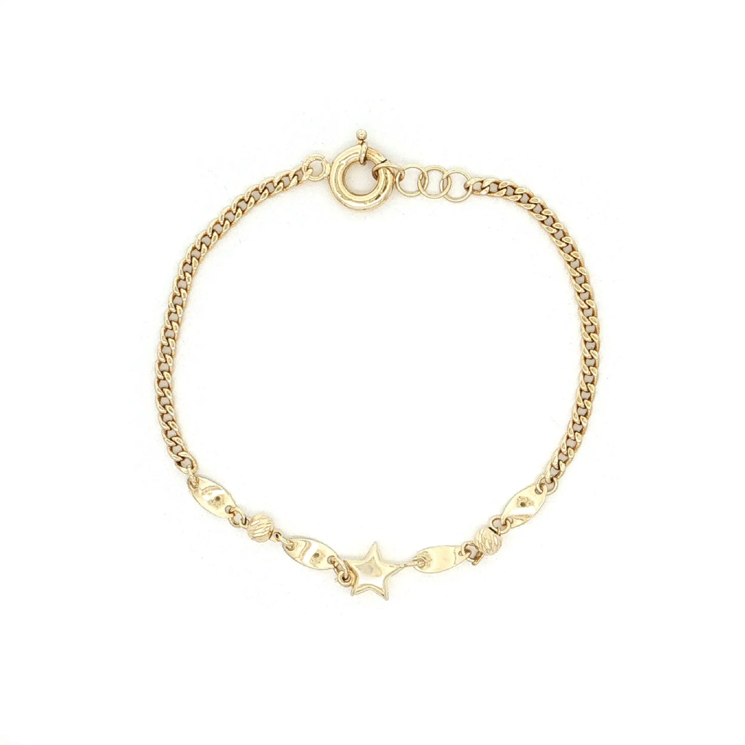 Armband Gelbgold mit Sternchen