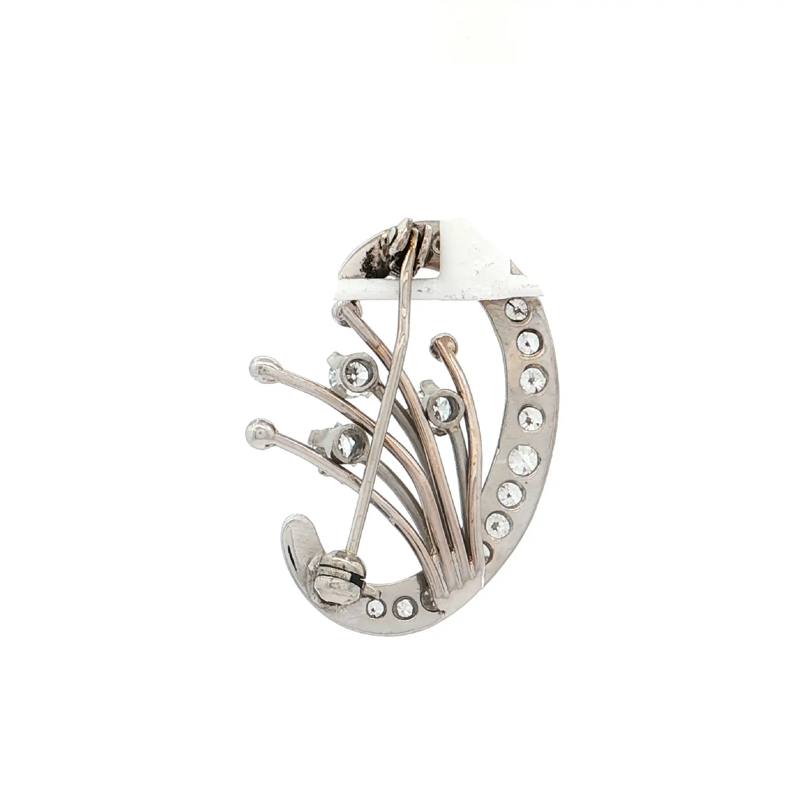 Brosche Silber/Weißgold mit Brillanten Brosche Silber/Weißgold mit Brillanten